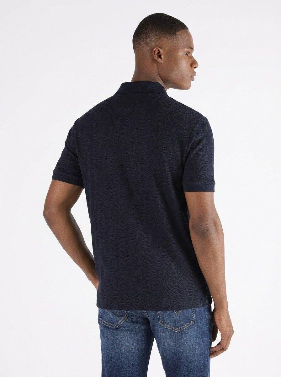 Jacquard Erkek Regular Fit Polo T-Shirt