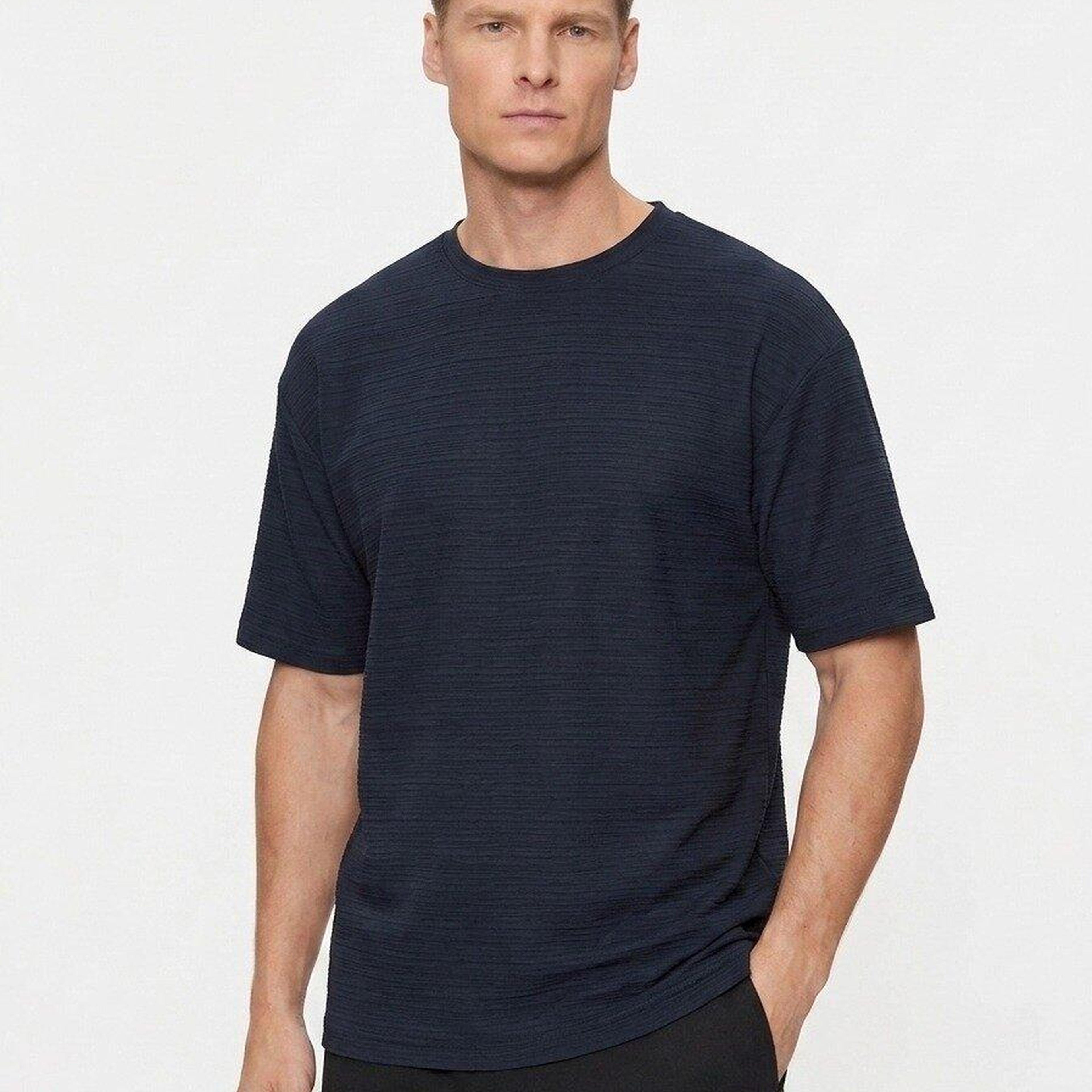 Textured Erkek Top
