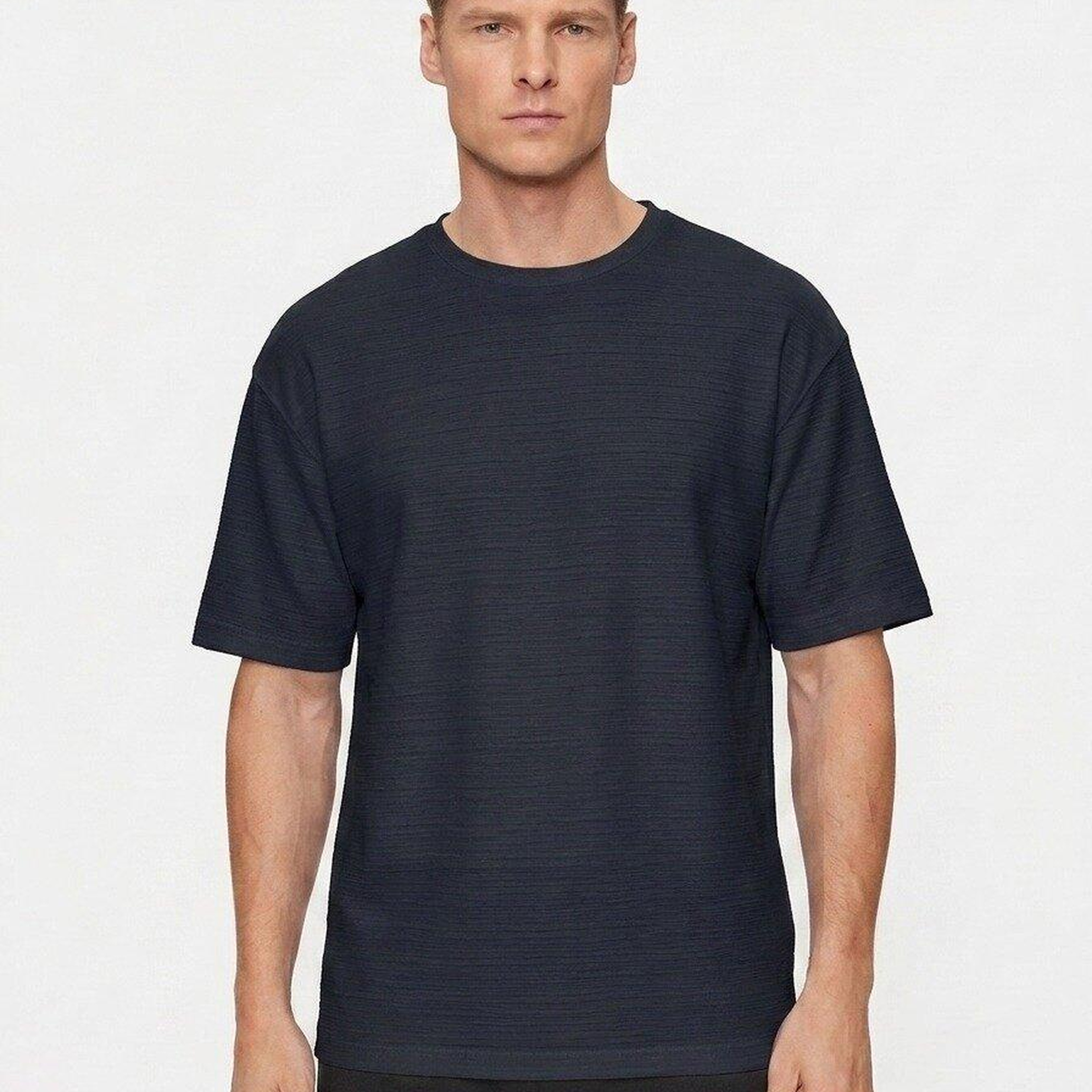 Textured Erkek Top