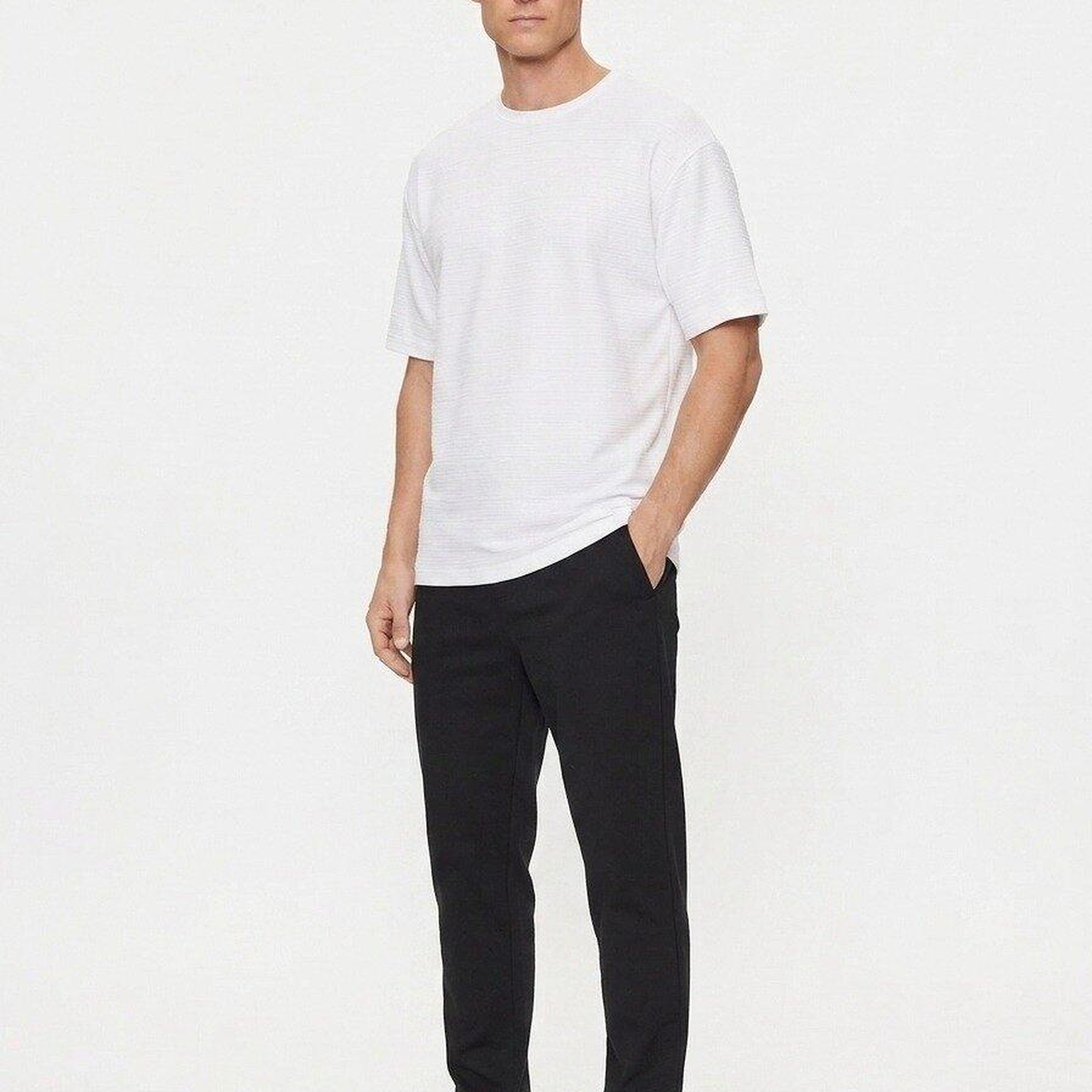 Textured Erkek Top