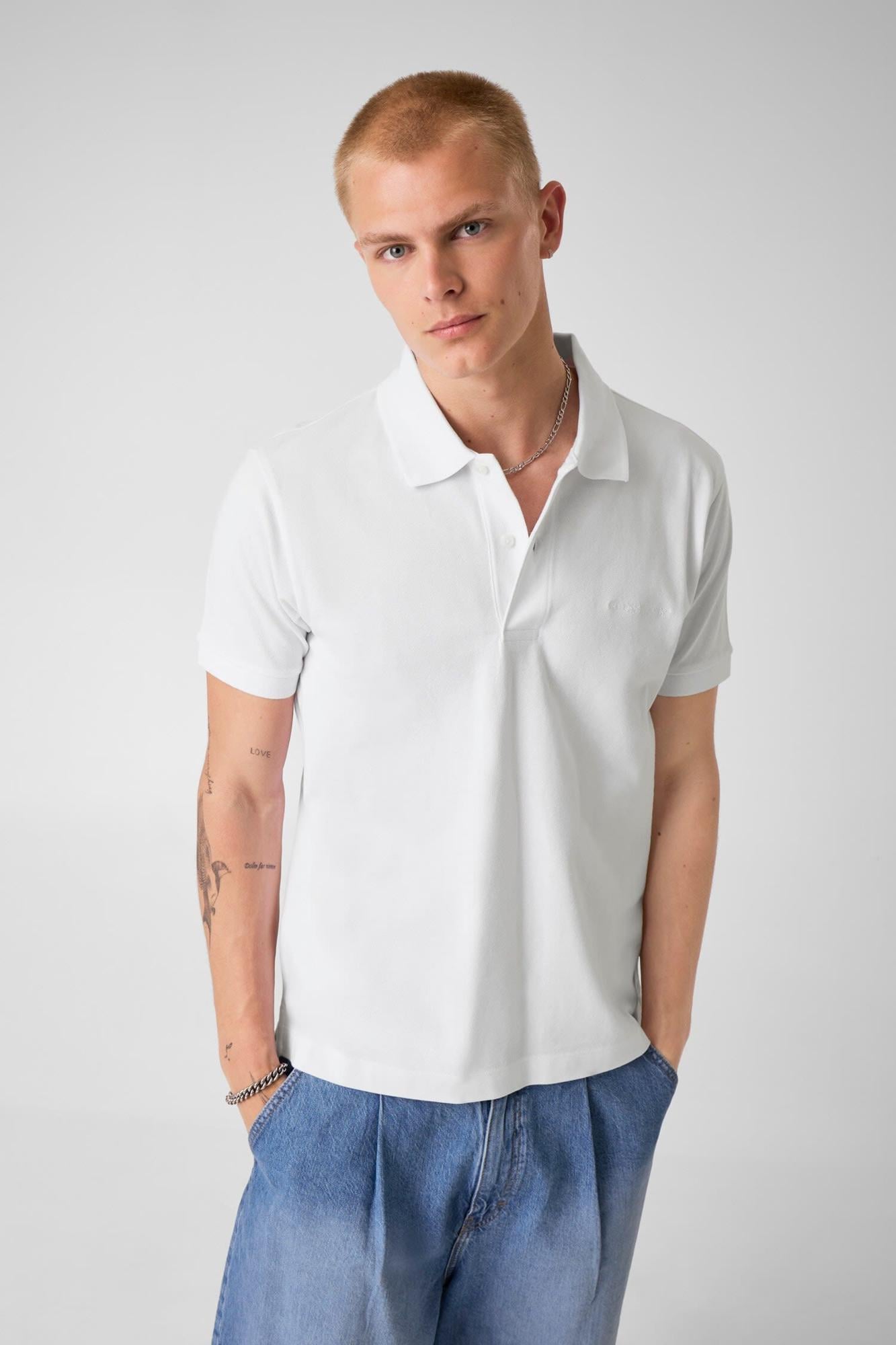 Guess Jeans Erkek Regular Fit Polo T-Shirt