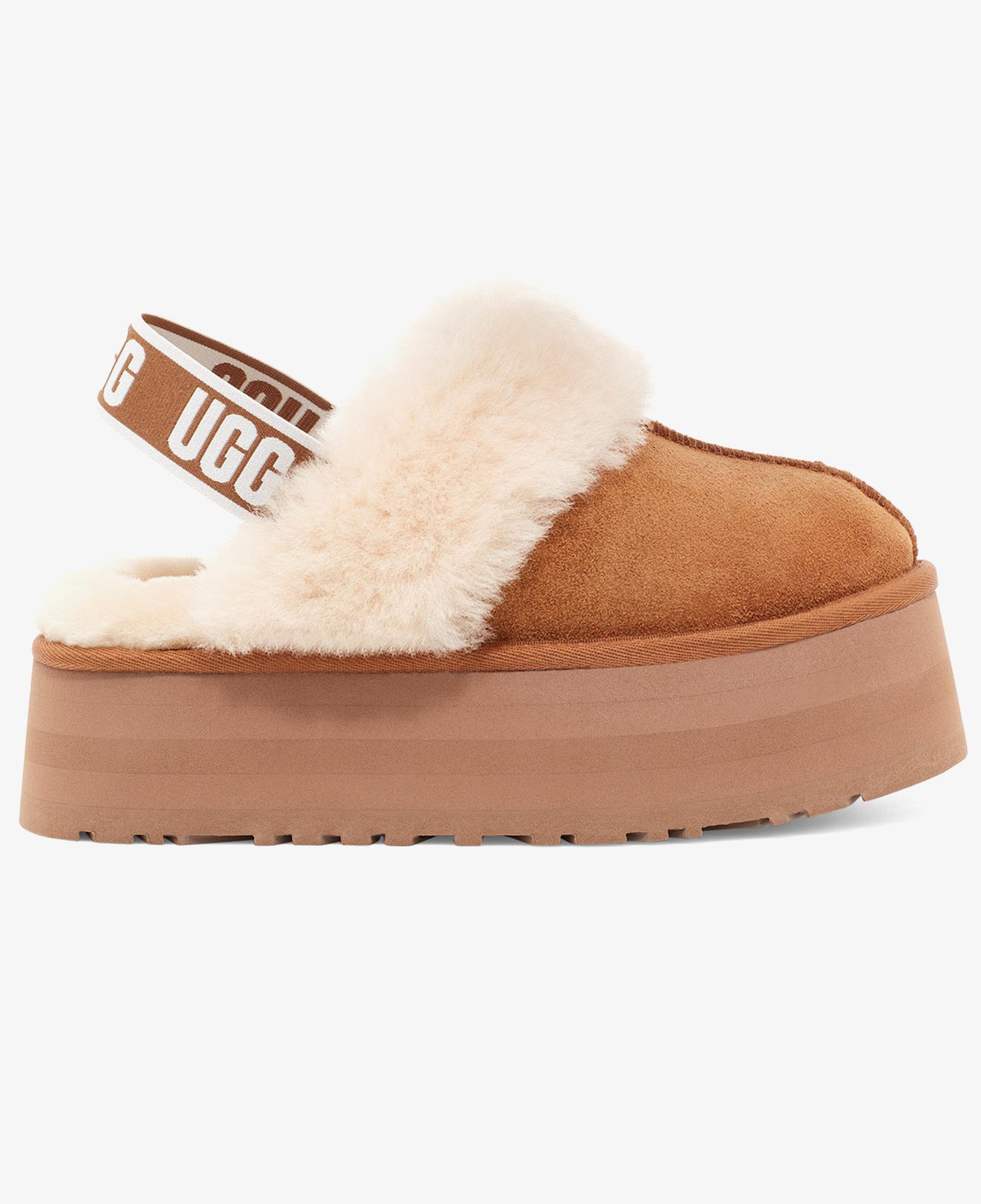 UGG Funkette Slipper Kadın Taba Terlik