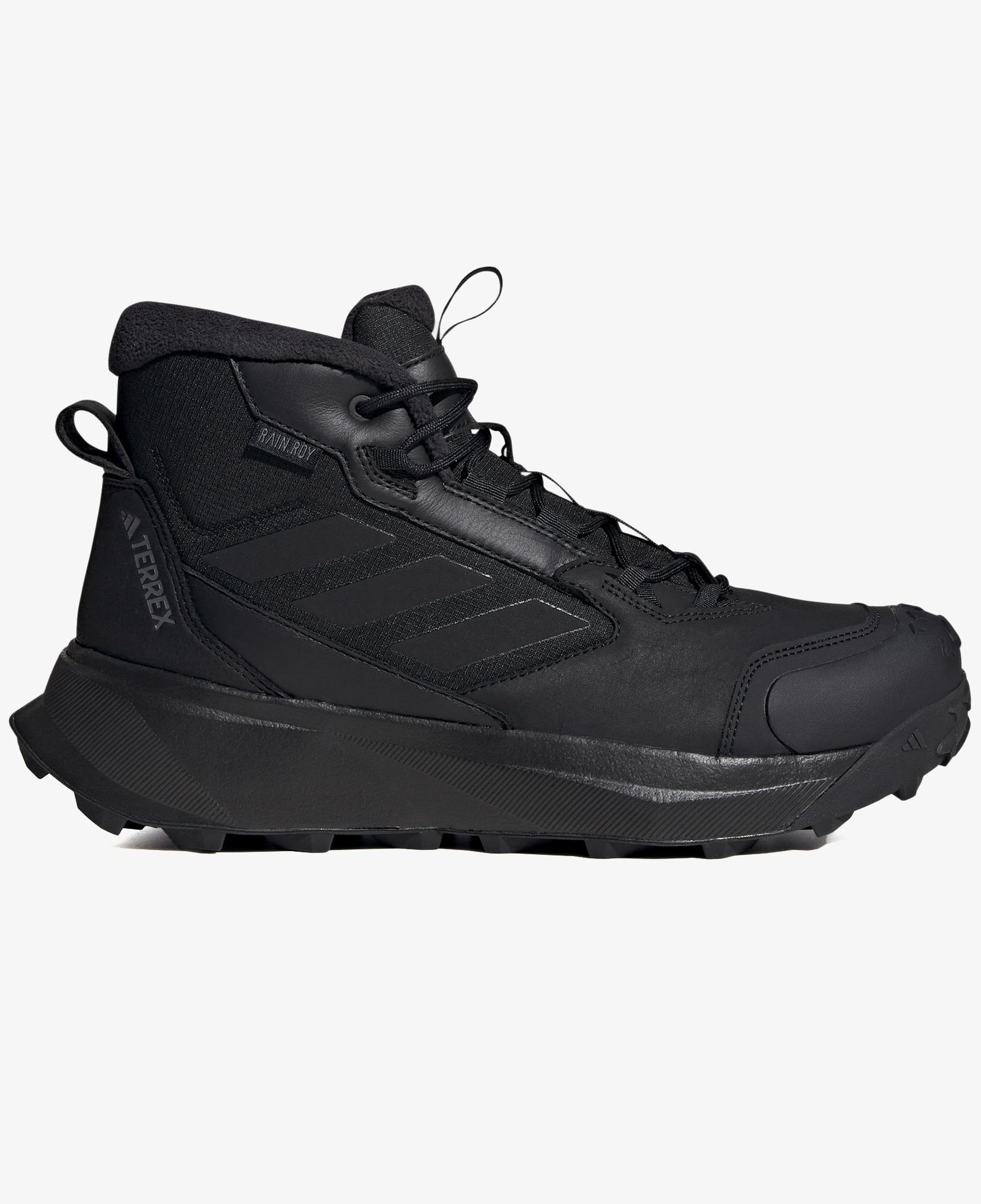adidas Terrex Winter Leather Erkek Siyah Bot
