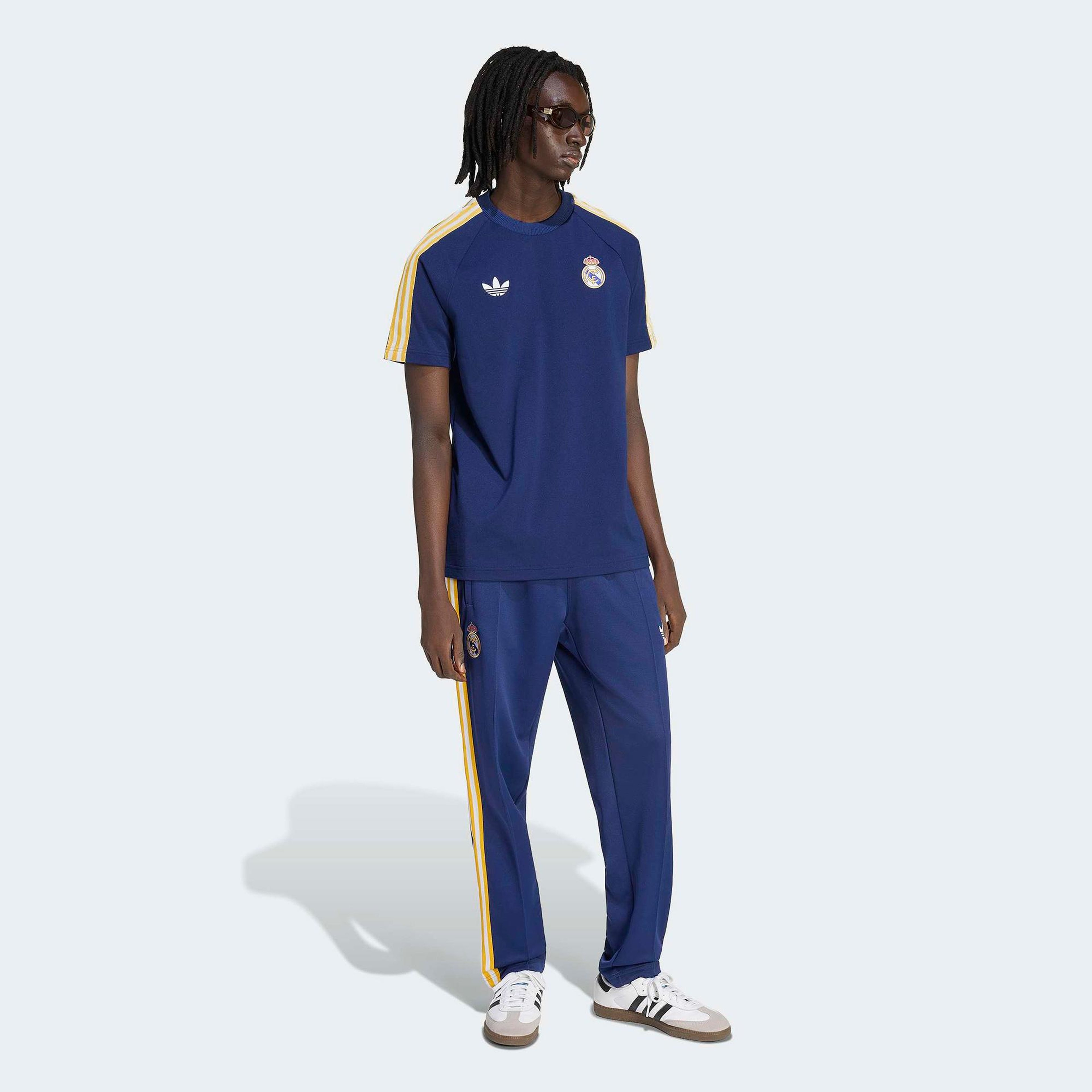 adidas Real Madrid FC Tp Erkek Mavi Eşofman Altı