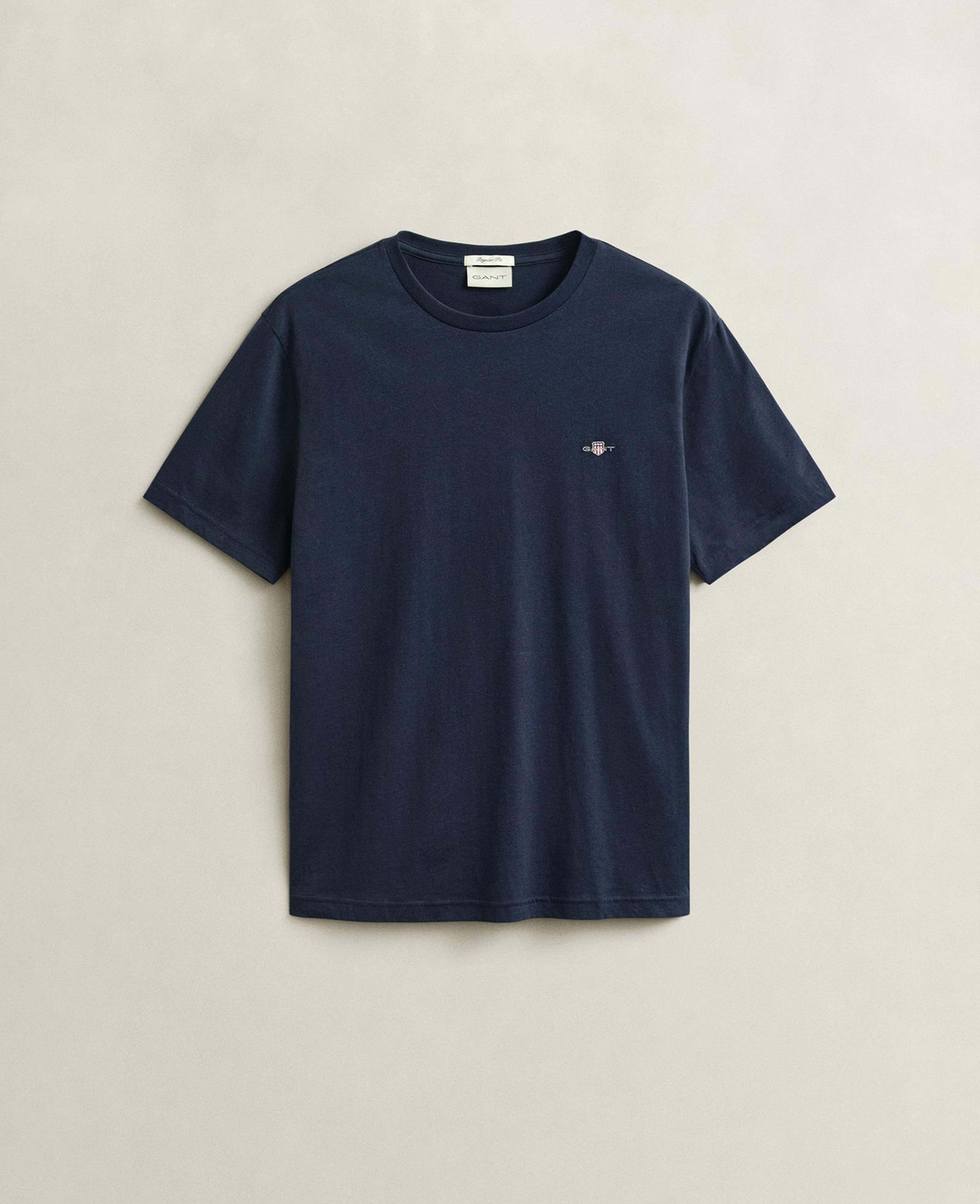 GANT Erkek Lacivert Regular Fit T-Shirt