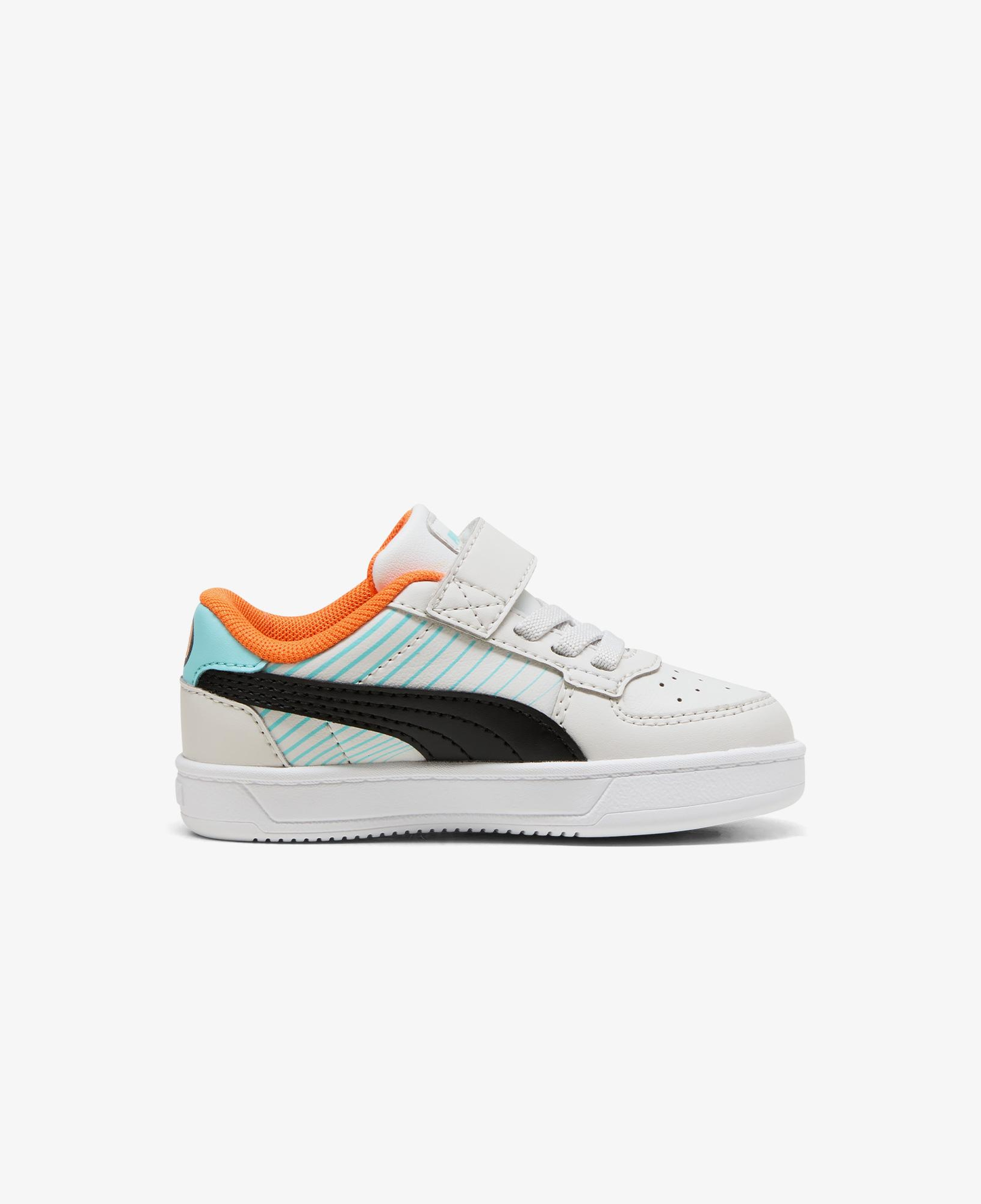 Puma Caven 2.0 Poised to Race Bebek Gri/Renkli Spor Ayakkabı