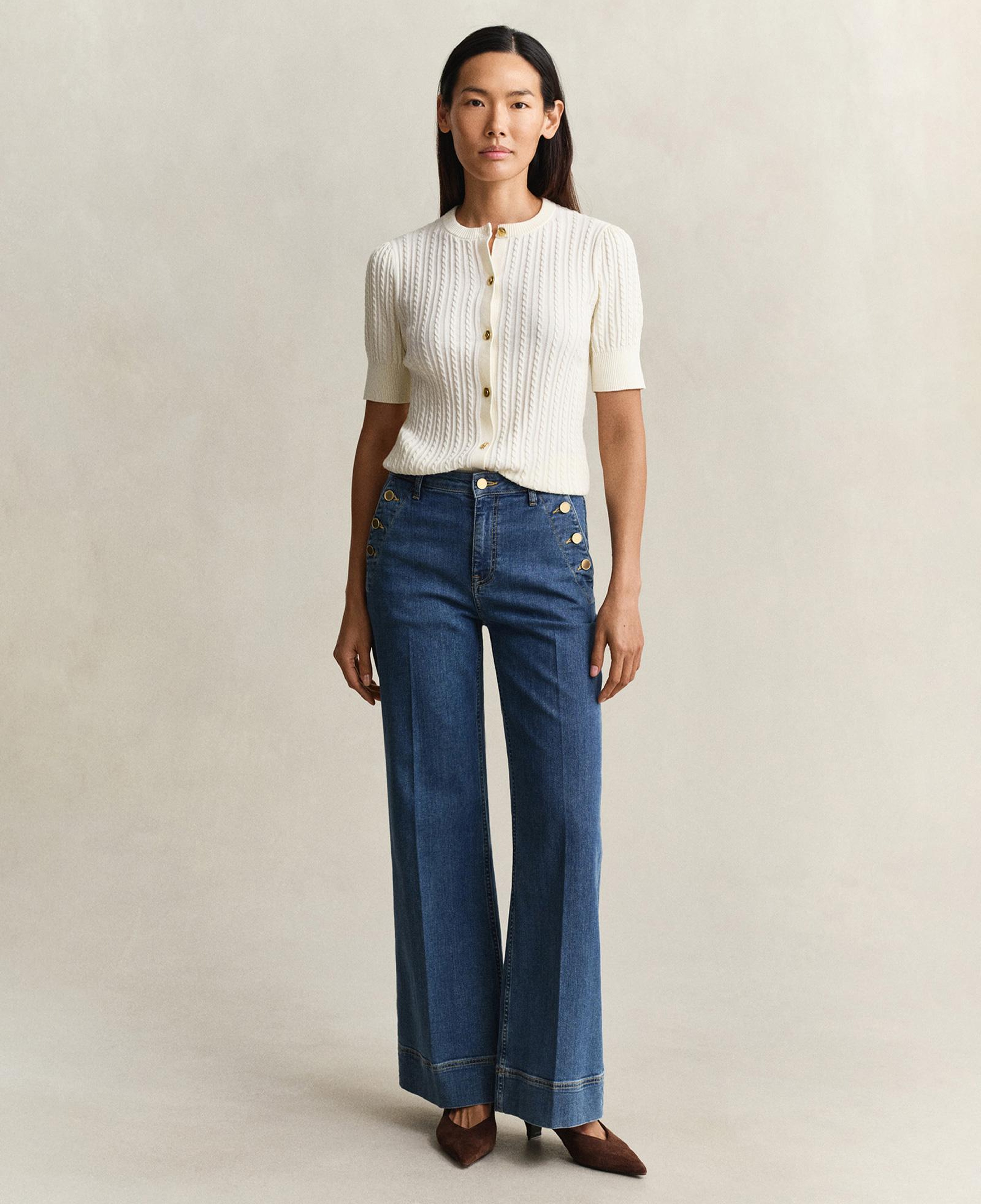 GANT Kadın Mavi Regular Fit Jean