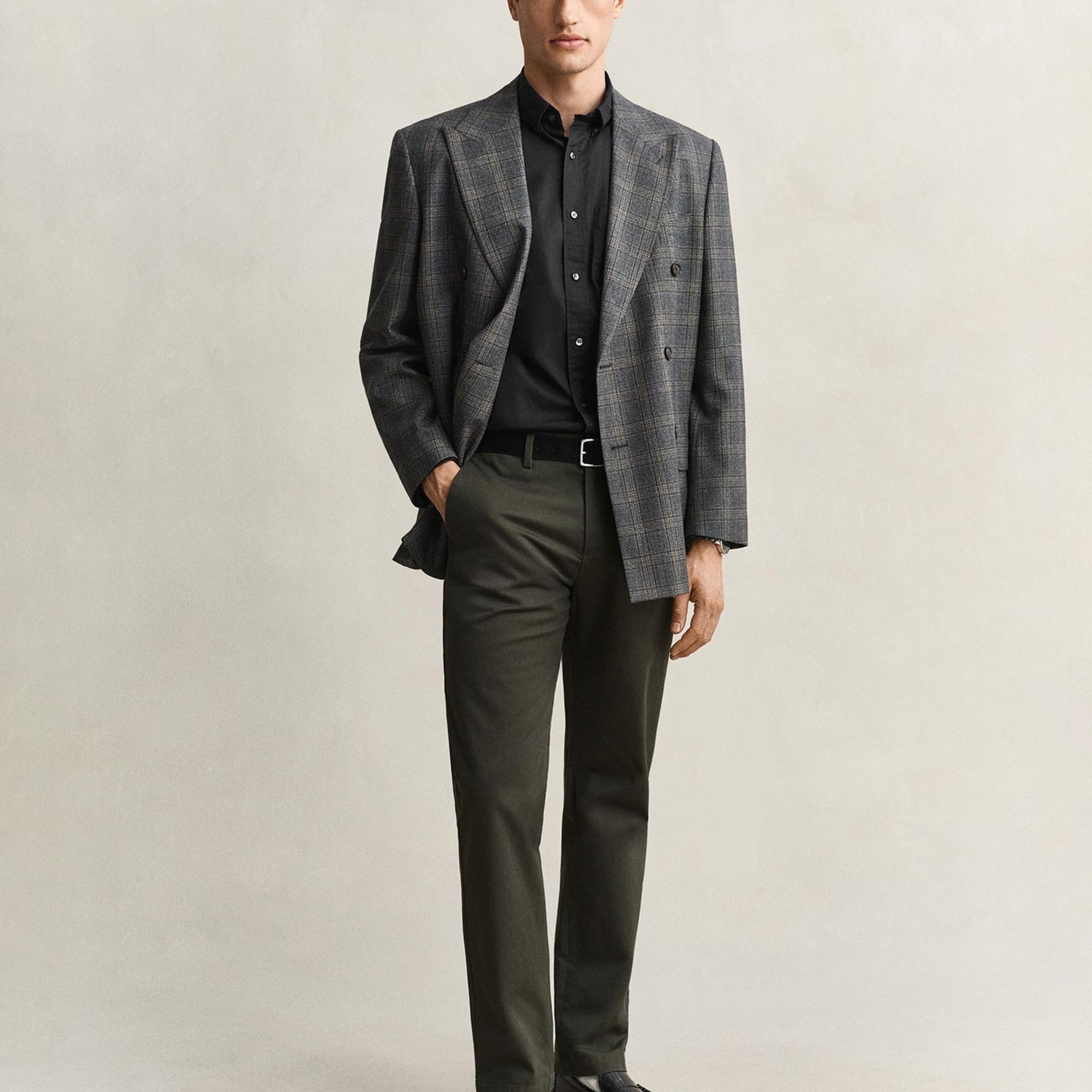 GANT Erkek Siyah Regular Fit Poplin Gömlek