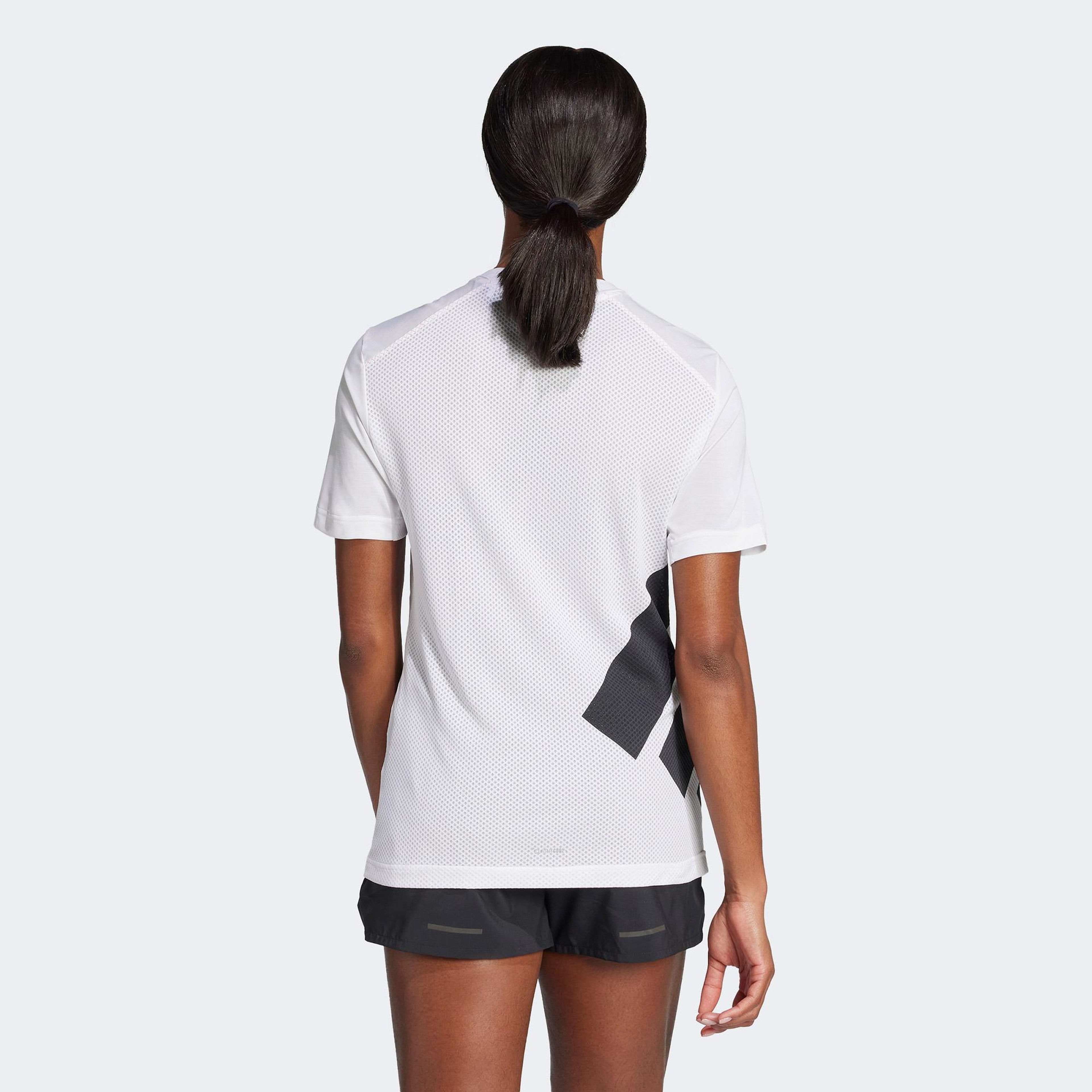adidas Terrex Xperior Climacool+ Kadın Beyaz Koşu T-Shirt