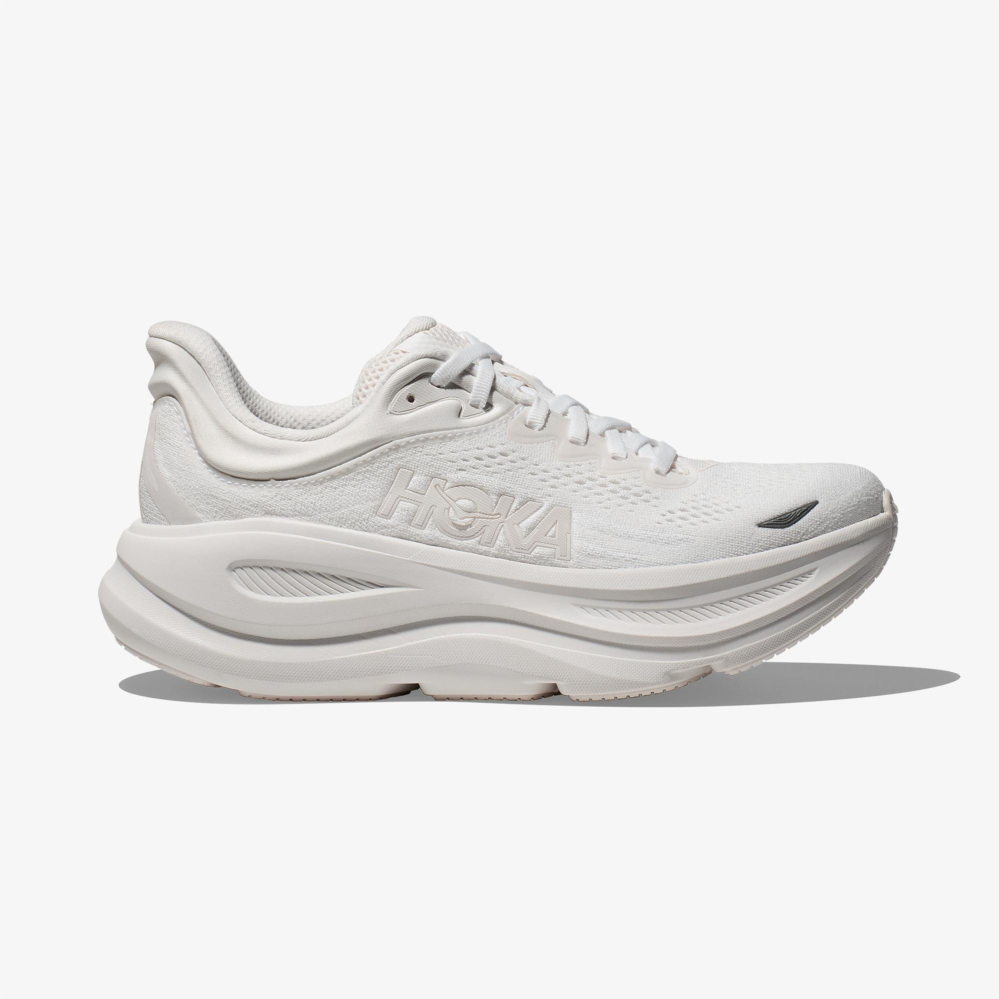 Hoka Bondi 9 Kadın Beyaz Yol Koşu Ayakkabısı
