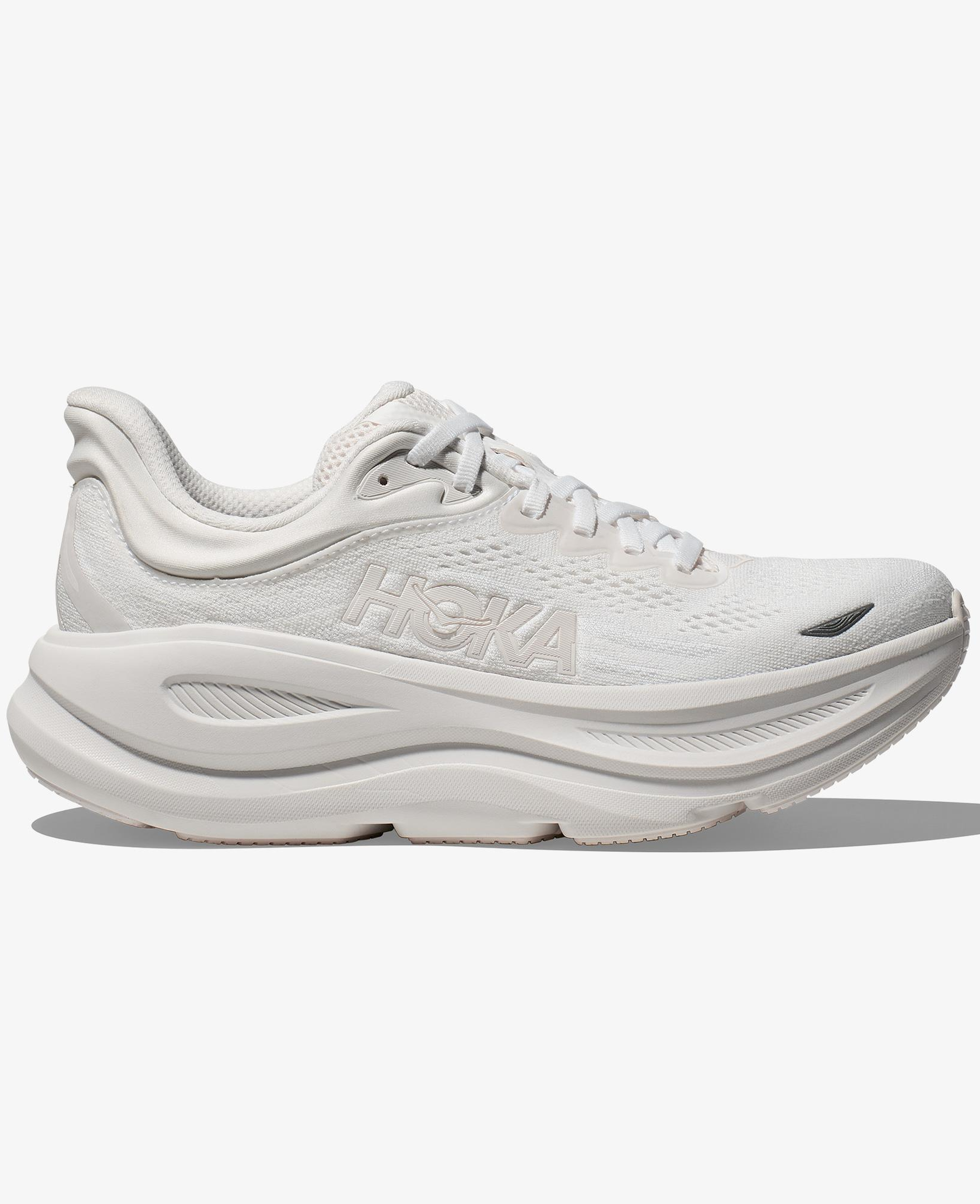 Hoka Bondi 9 Kadın Beyaz Yol Koşu Ayakkabısı
