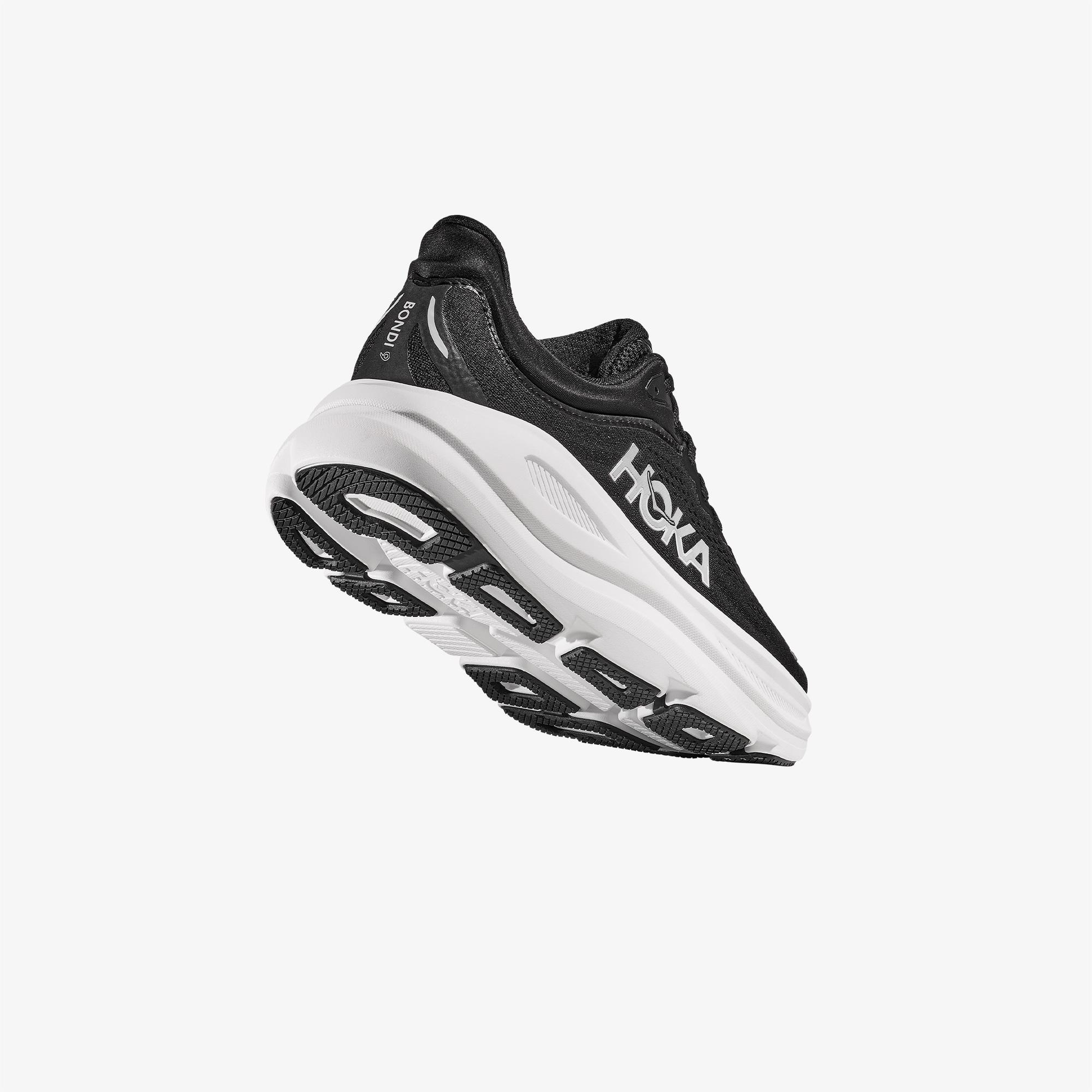 Hoka Bondi 9 Kadın Siyah Yol Koşusu Ayakkabısı