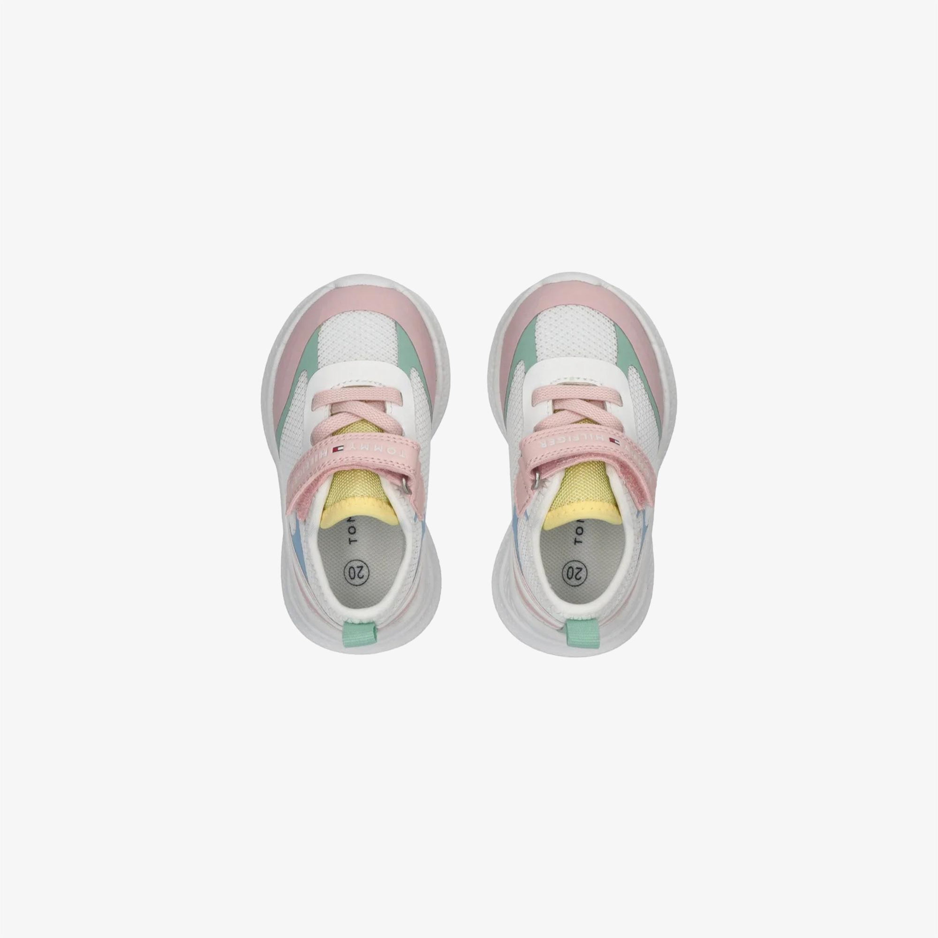 Tommy Hilfiger Lace Up Velcro Çocuk Renkli Spor Ayakkabı