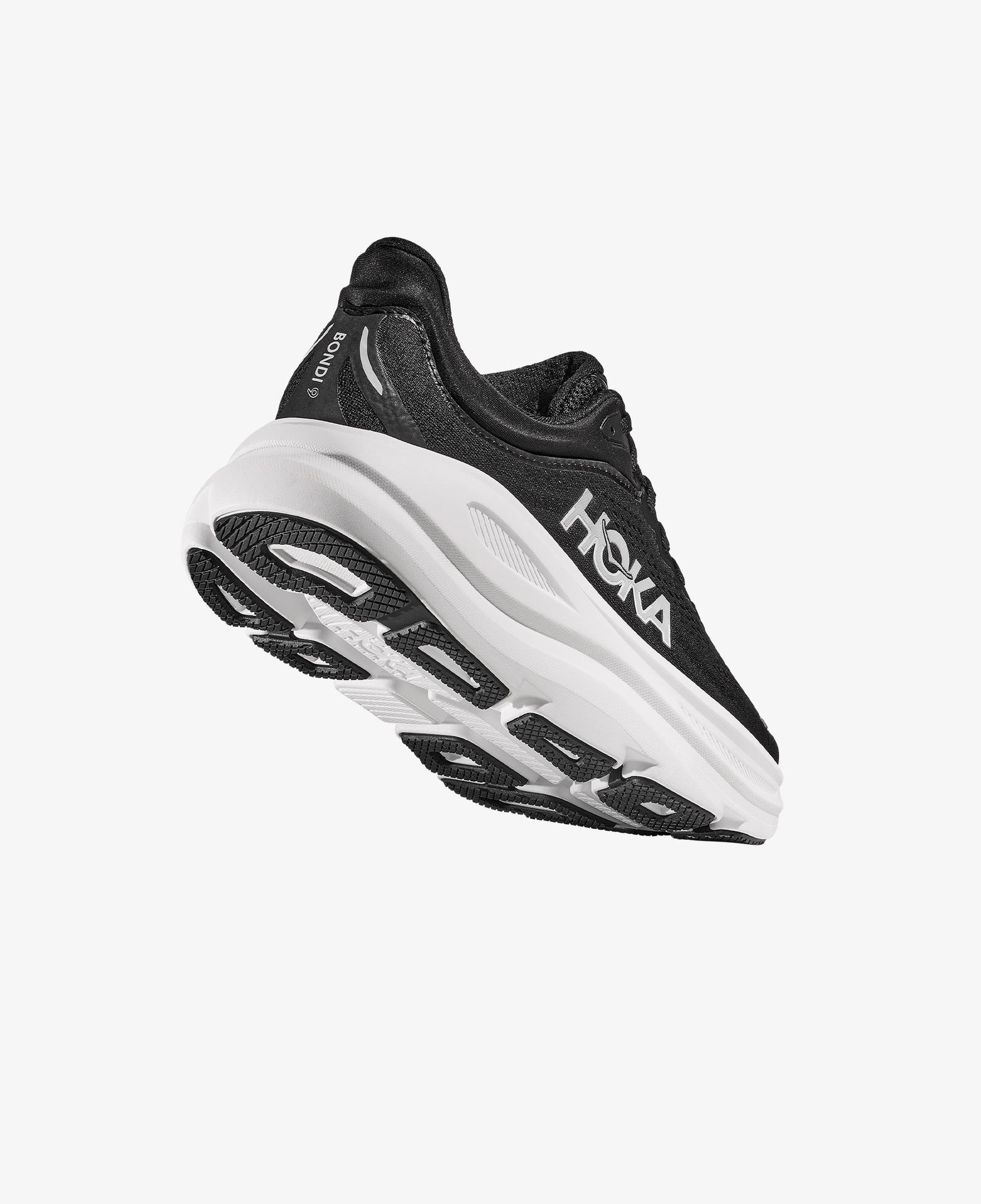 Hoka Bondi 9 Kadın Siyah Yol Koşusu Ayakkabısı