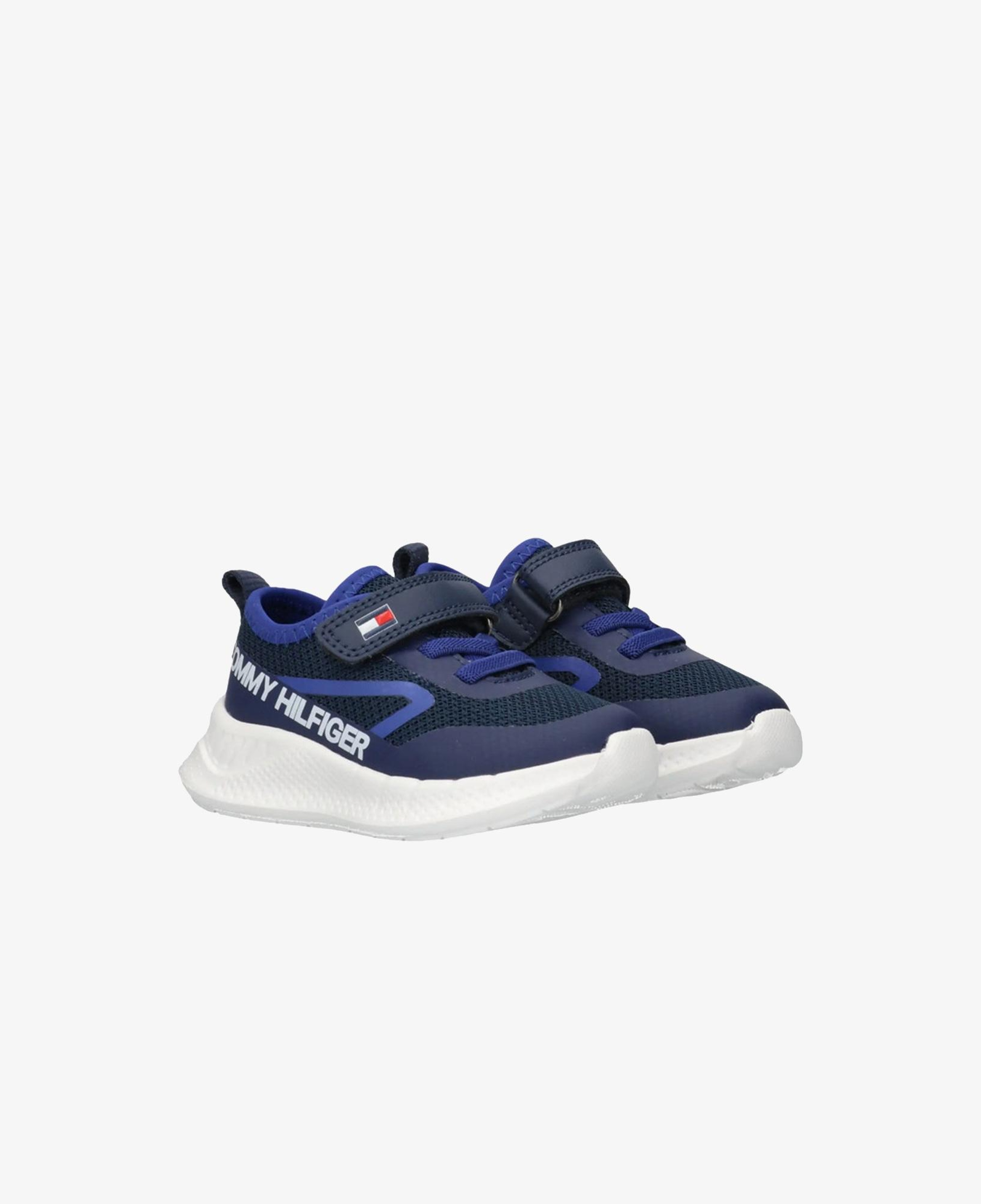 Tommy Hilfiger Velcro Çocuk Lacivert Spor Ayakkabı