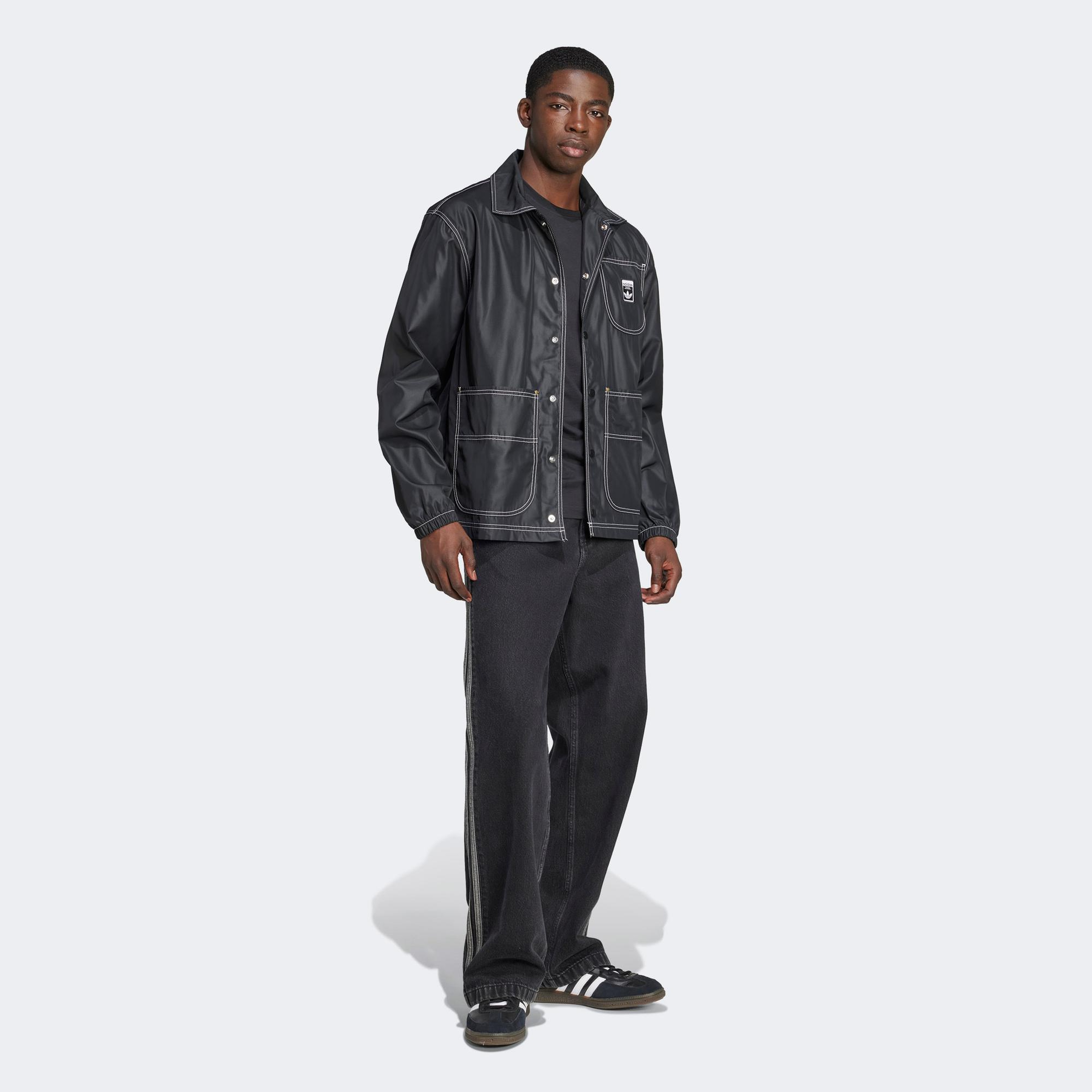 adidas Wabash Regular Erkek Siyah Ceket