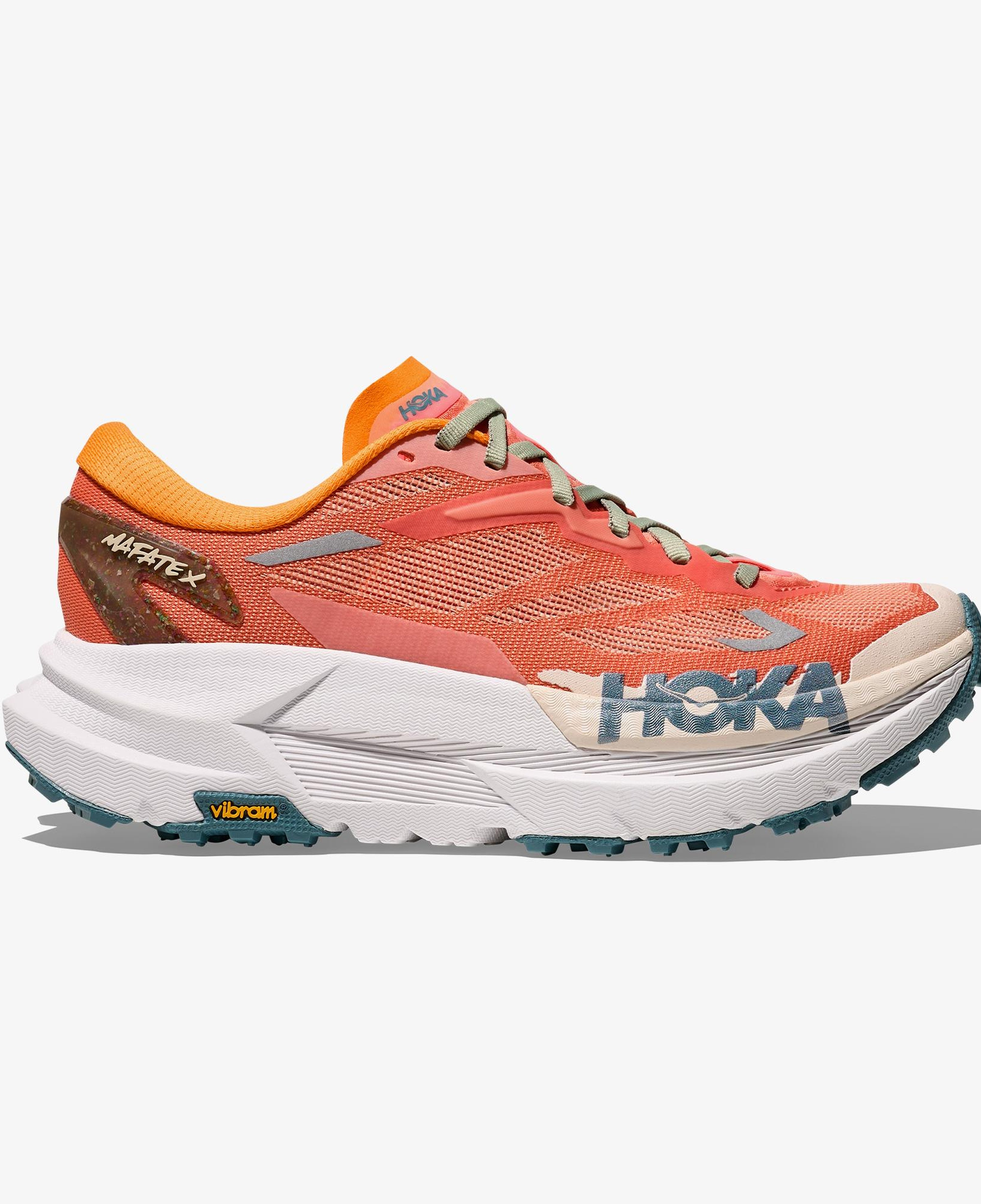 Hoka Mafate X Kadın Turuncu Trail Koşu Ayakkabısı
