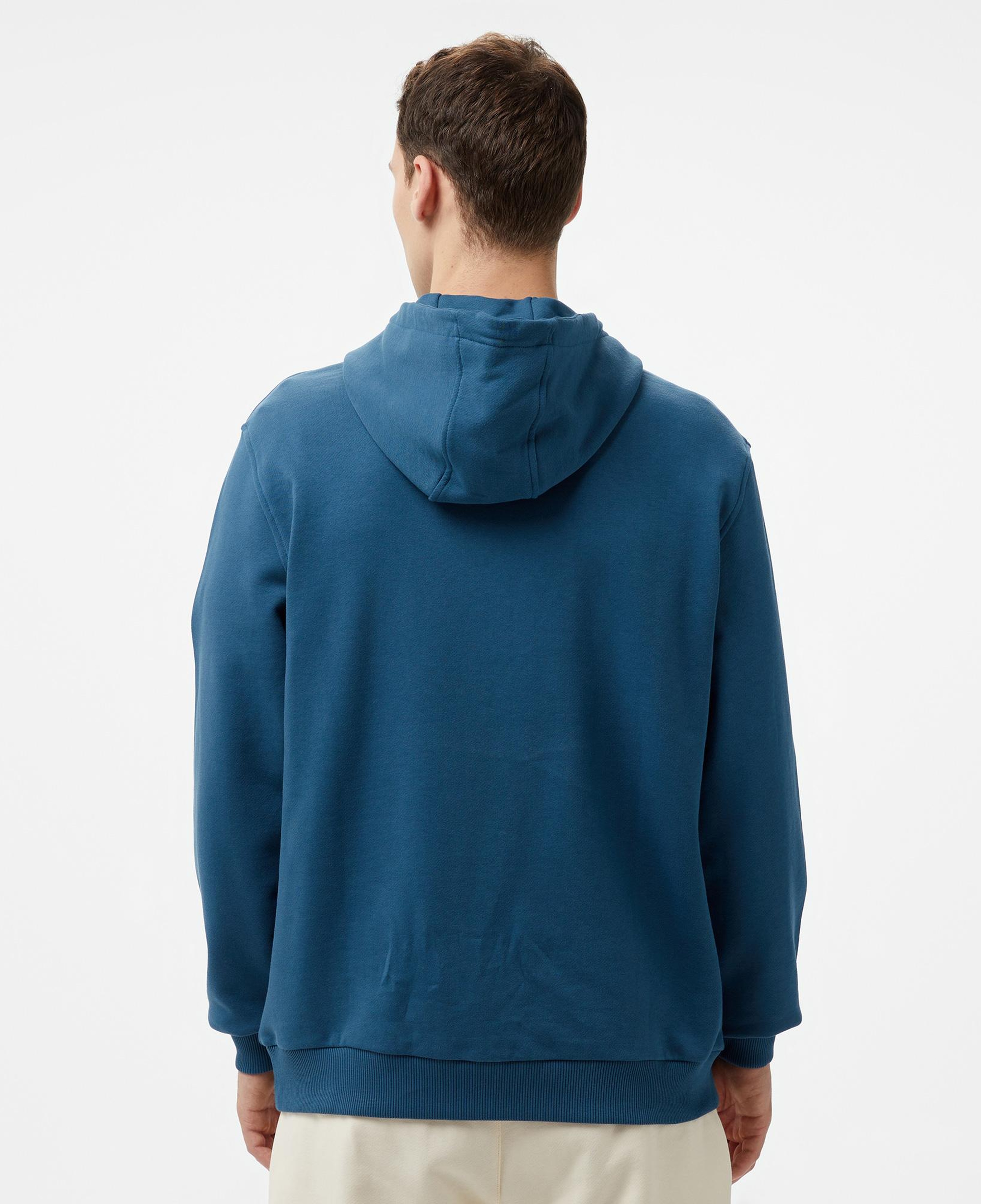 UNITED4 1.0 Essentials Erkek Mavi Hoodie