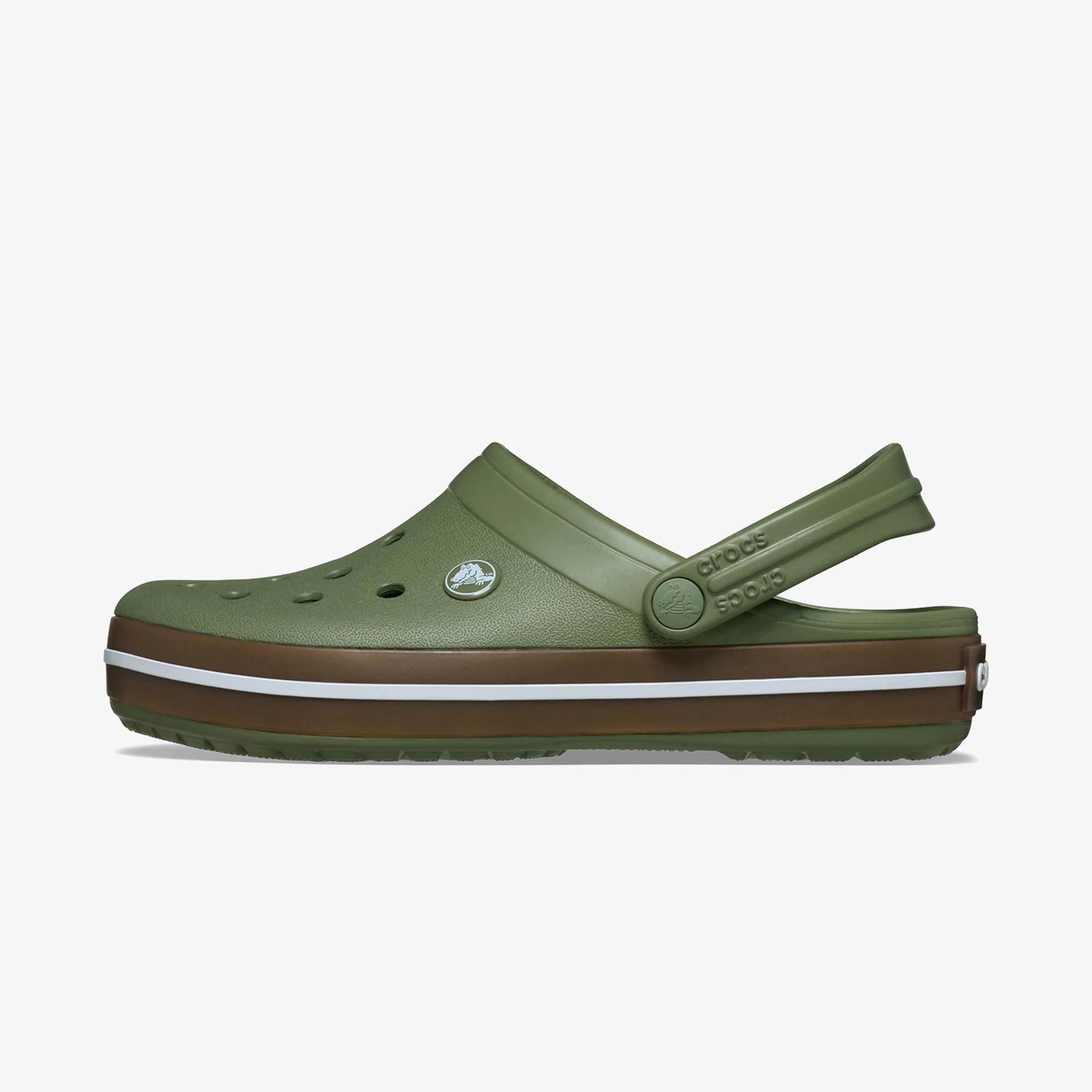Crocs Crocband Gum Clog Erkek Yeşil Terlik