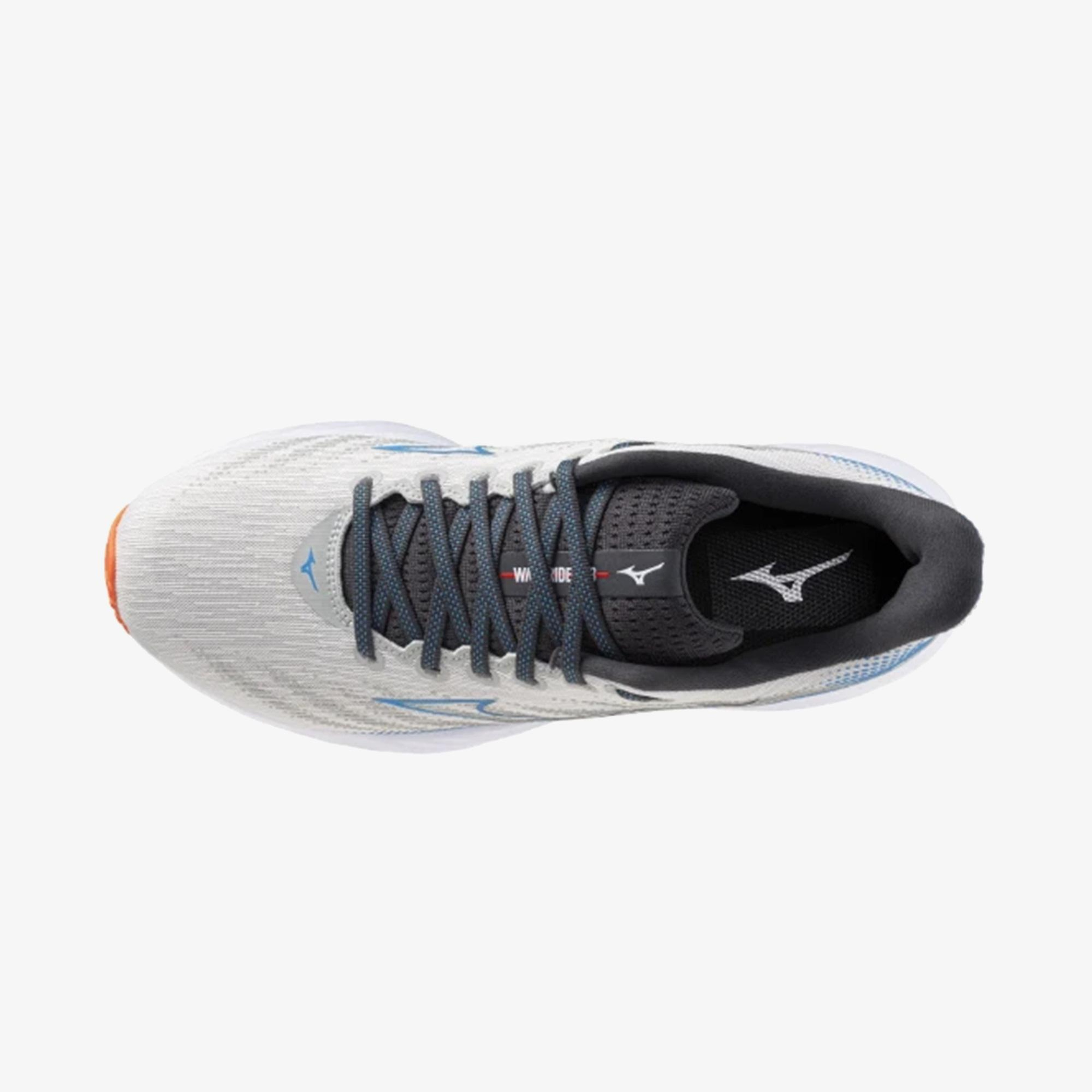 Mizuno Wave Rider 28 Erkek Gri Koşu Ayakkabısı