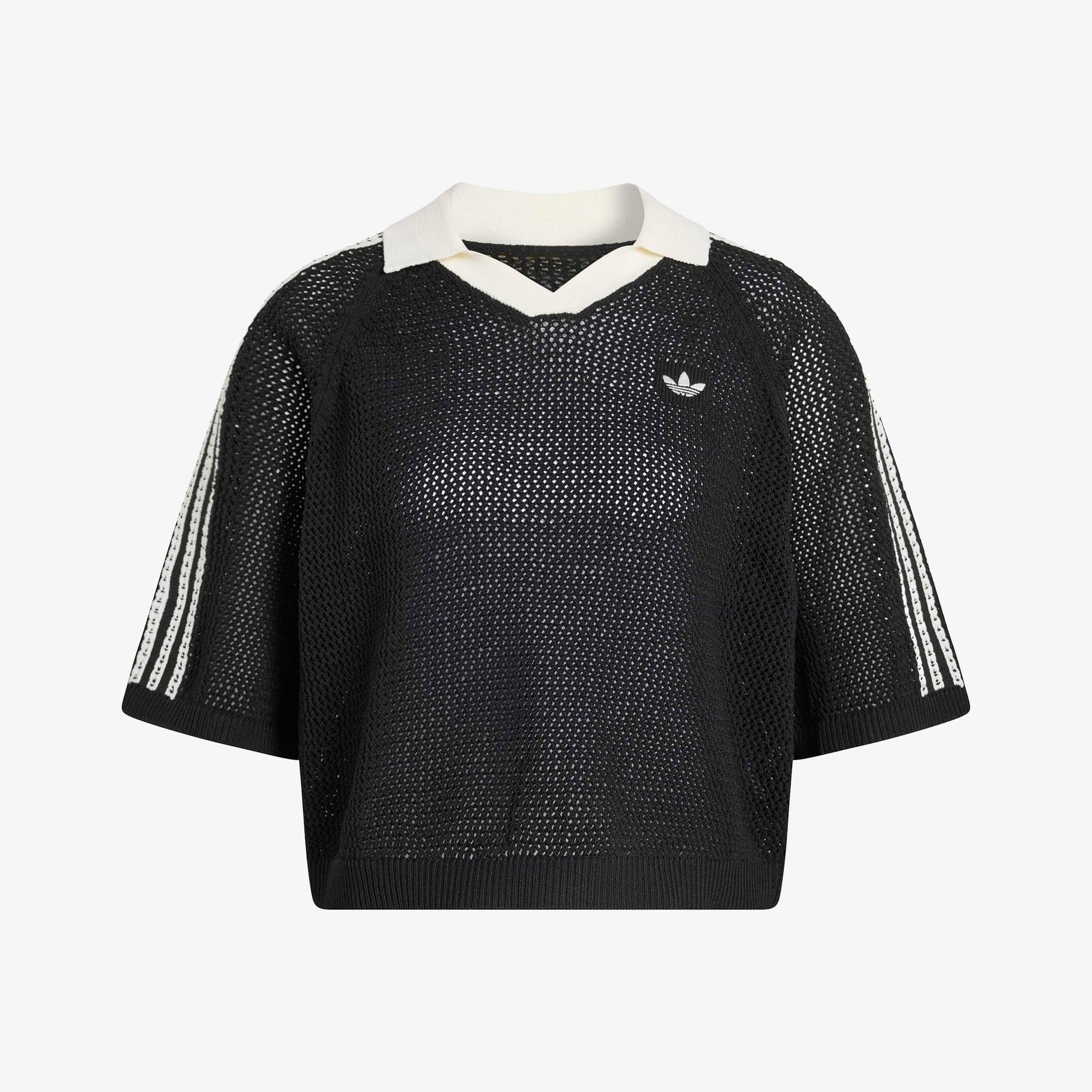 adidas Crochet Kadın Siyah Polo