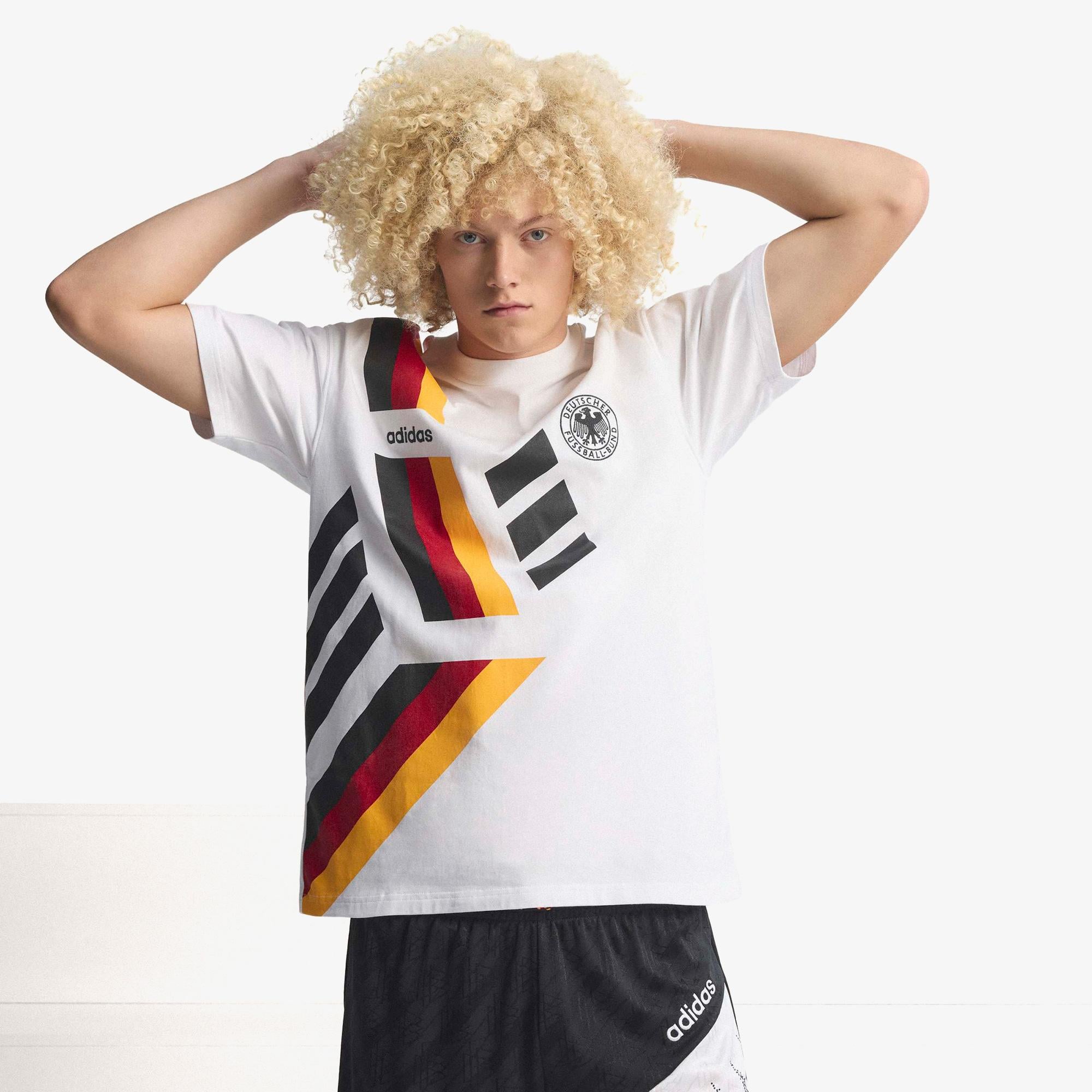 adidas Almanya Milli Takım Tee 94 Erkek Beyaz T-Shirt