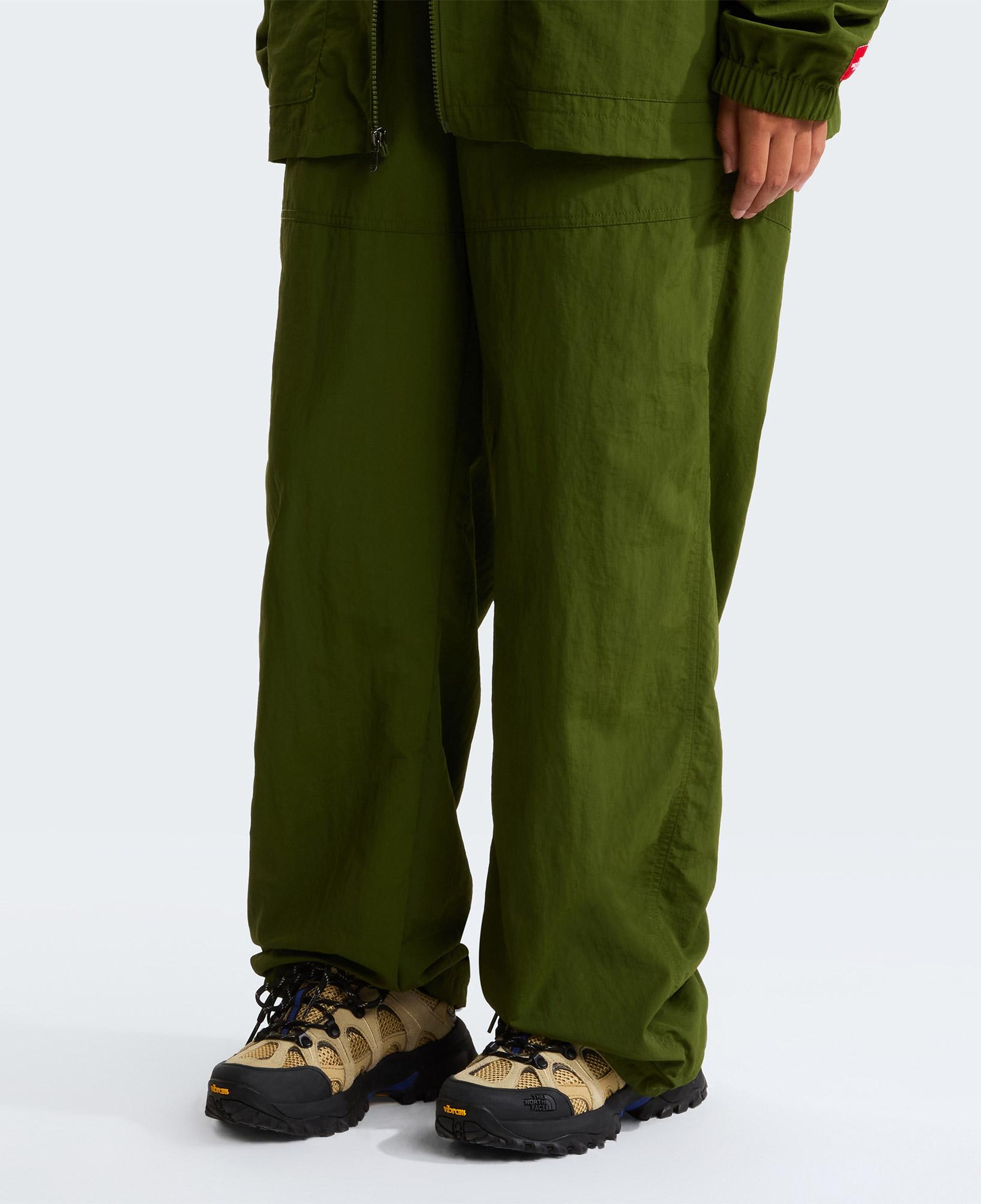 The North Face Red Box Nylon Belted Erkek Yeşil Pantolon