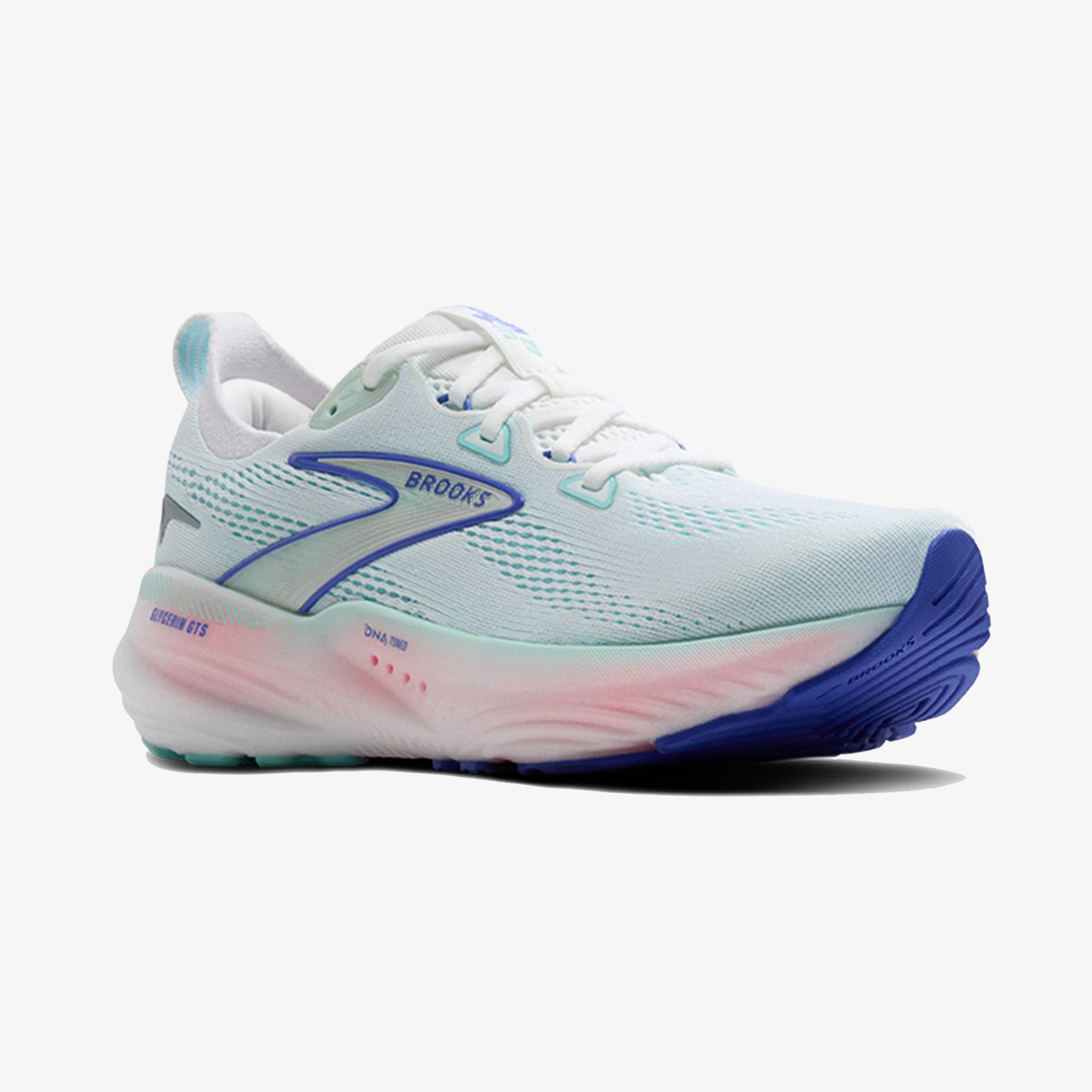 Brooks Glycerin GTS 22 Kadın Mavi Koşu Ayakkabısı