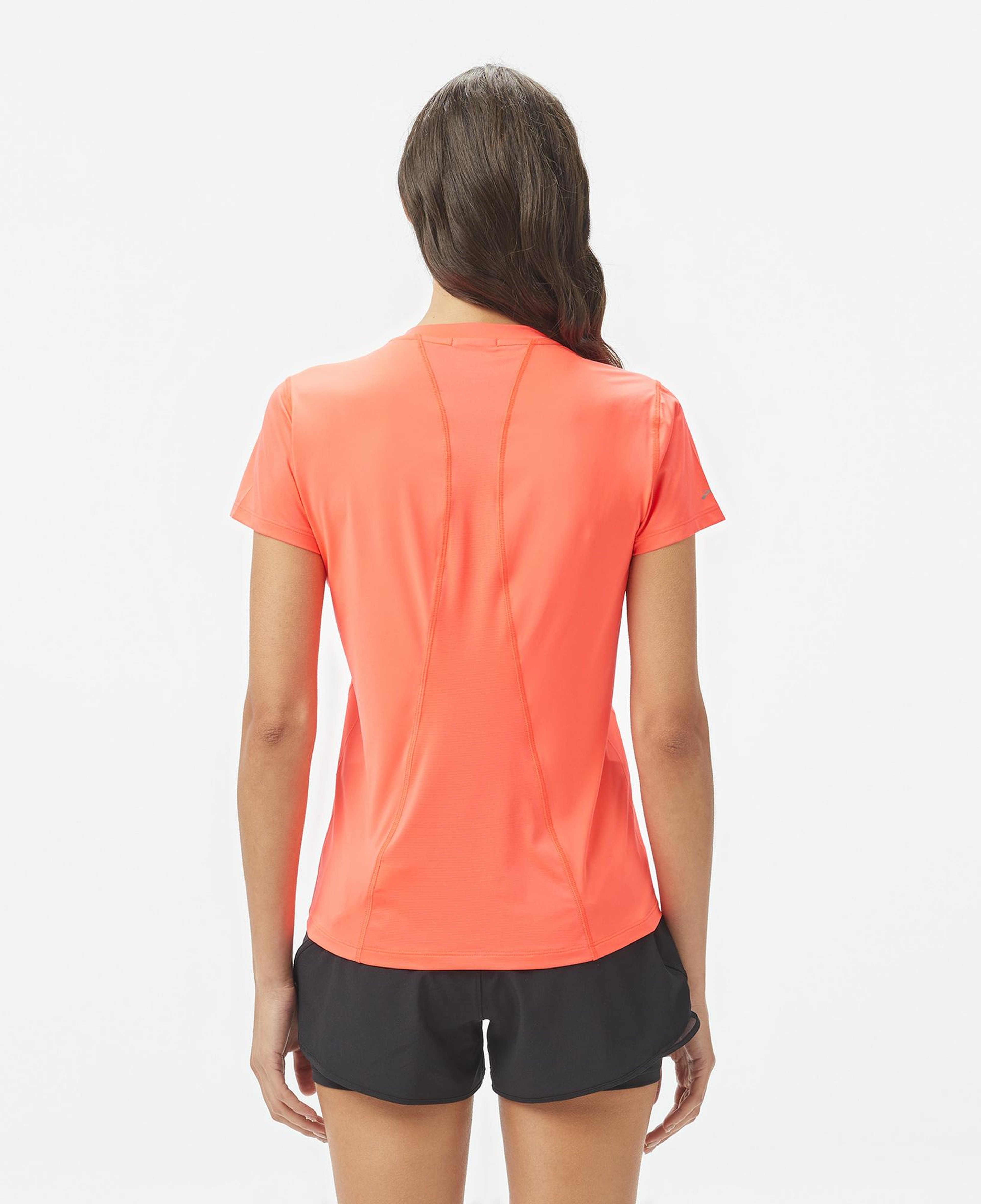 Brooks Sprint Free Sleeve 3.0 Kadın Turuncu Koşu T-Shirt