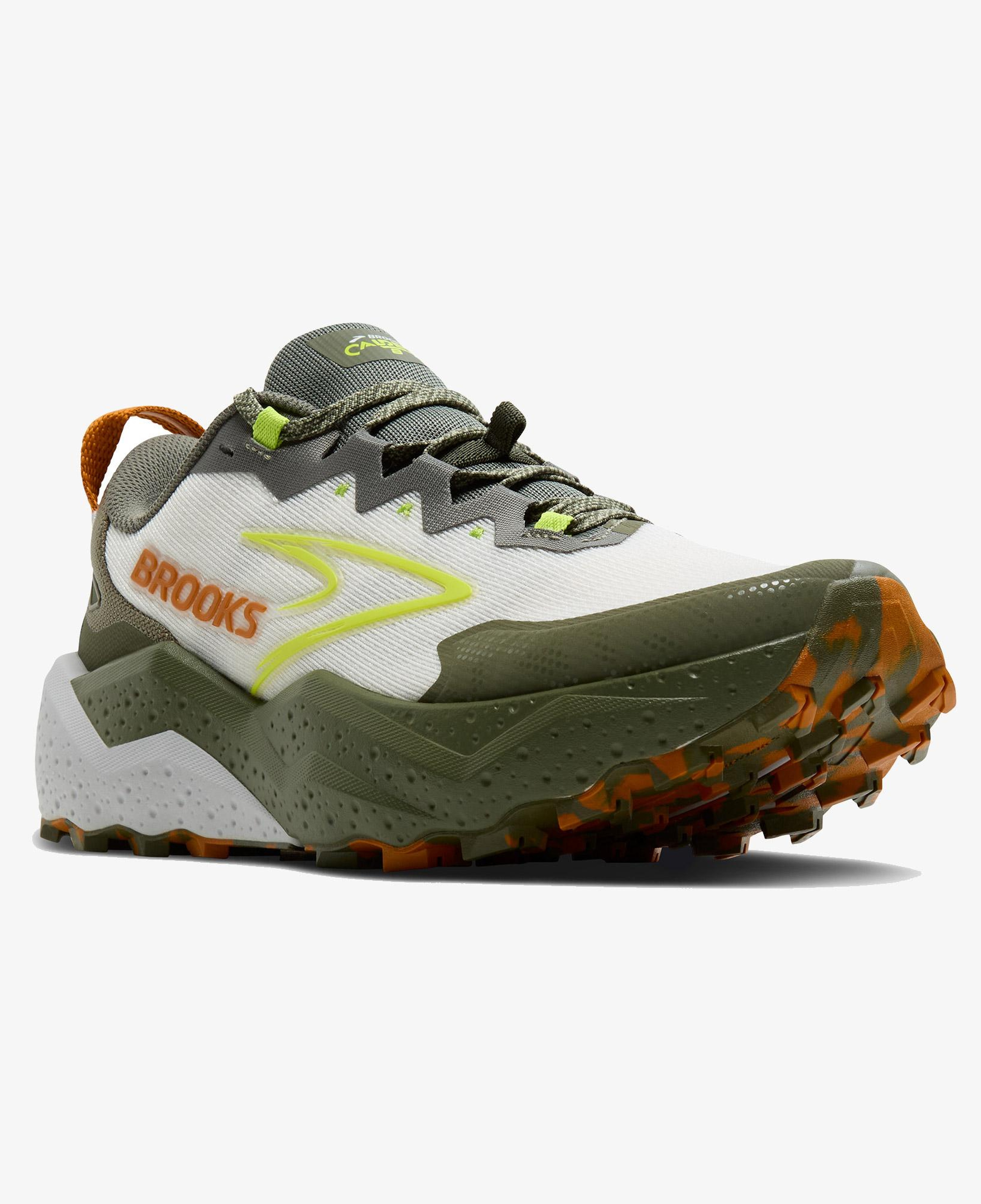 Brooks Caldera 8 Erkek Yeşil Koşu Ayakkabısı