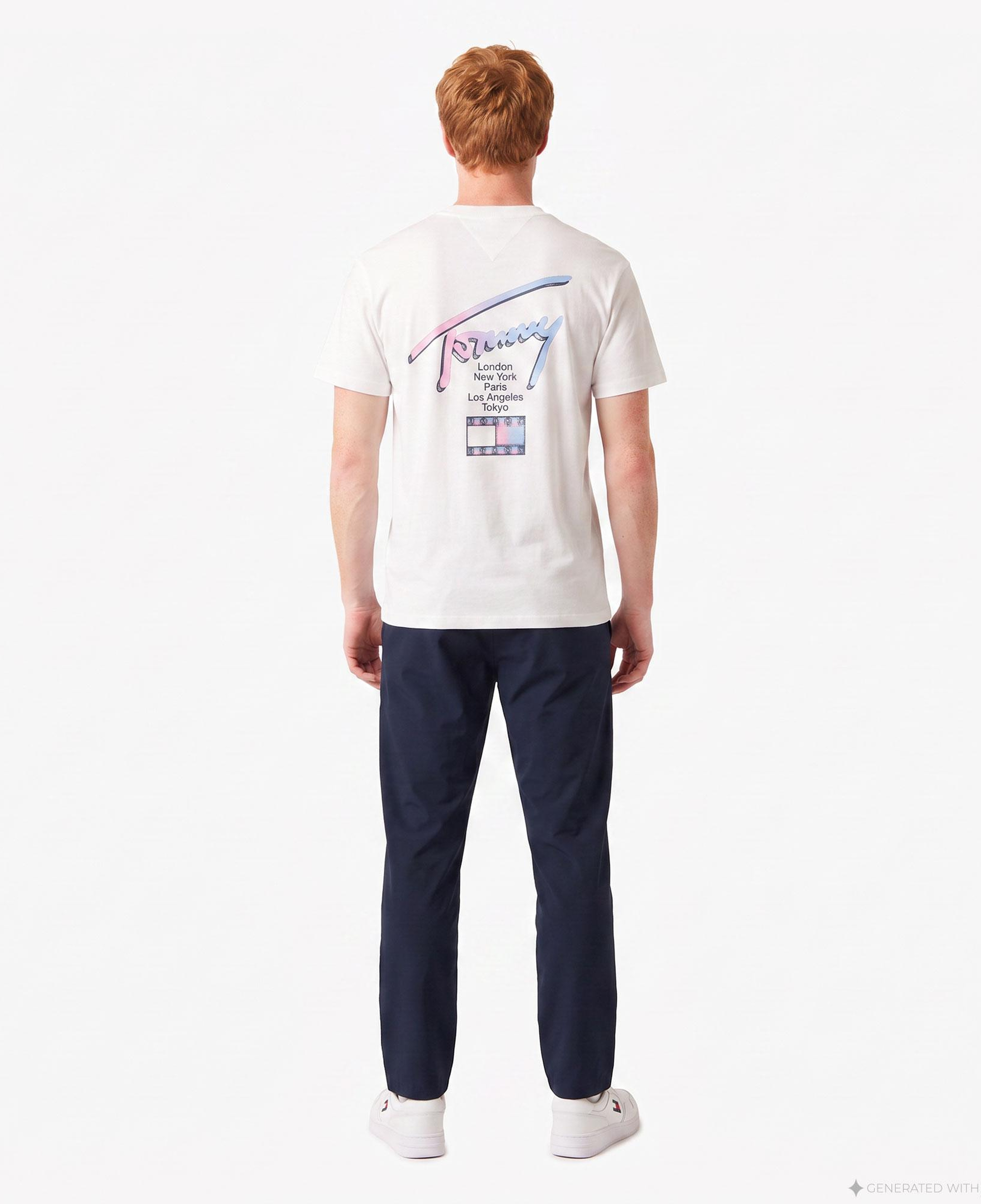 Tommy Hilfiger Theo Sailing Parachute Erkek Lacivert Pantolon