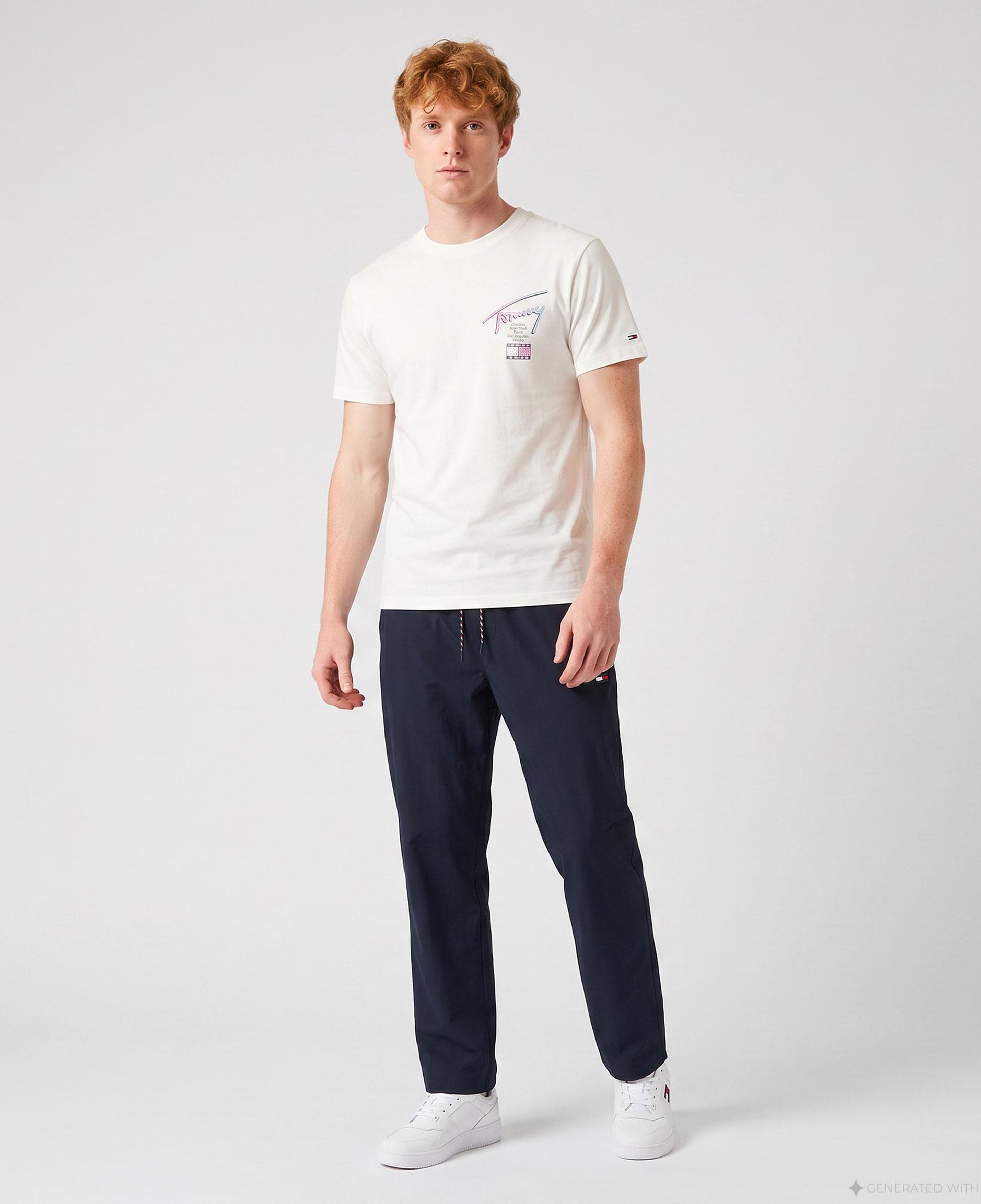 Tommy Hilfiger Theo Sailing Parachute Erkek Lacivert Pantolon