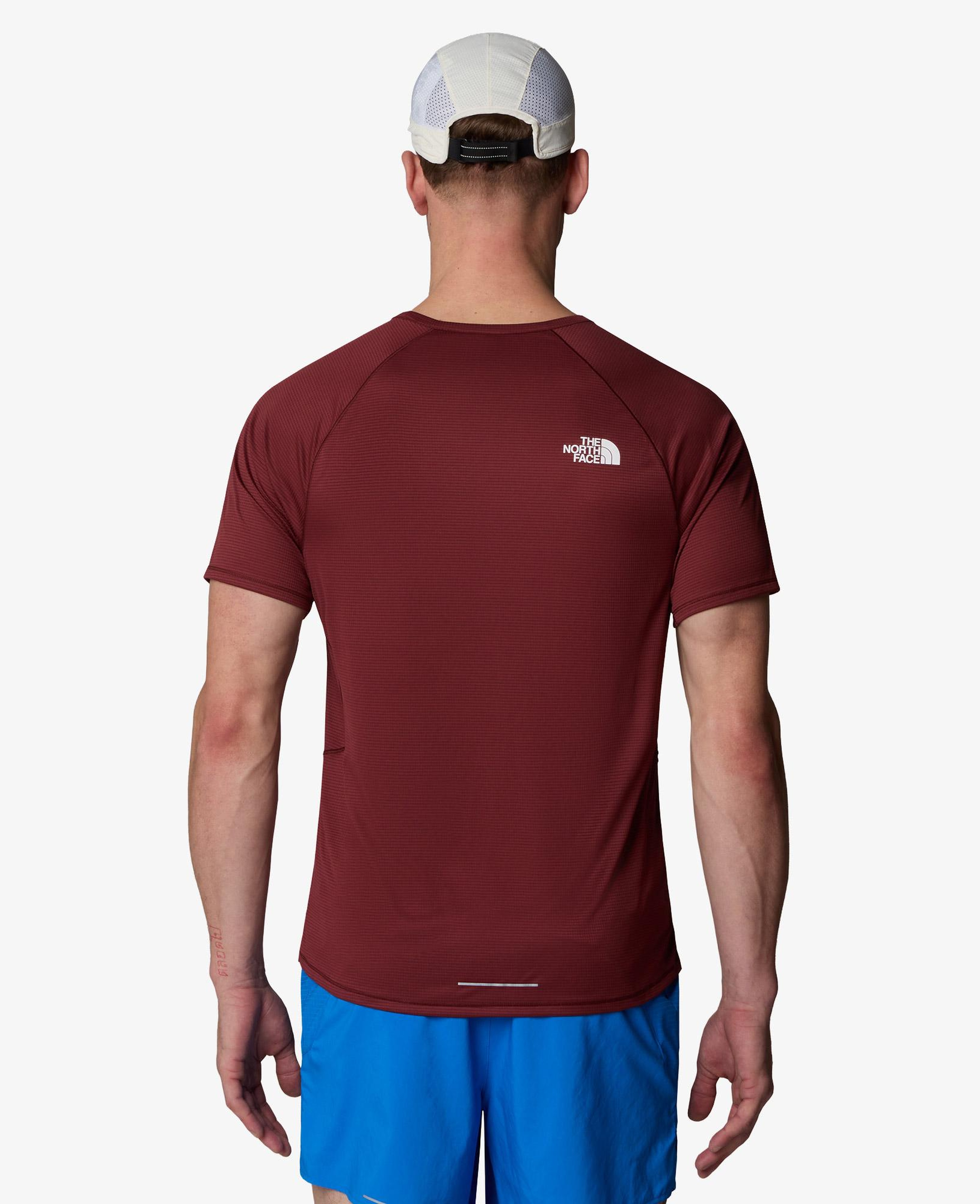 The North Face Sunriser Ss Erkek Bordo T-Shirt
