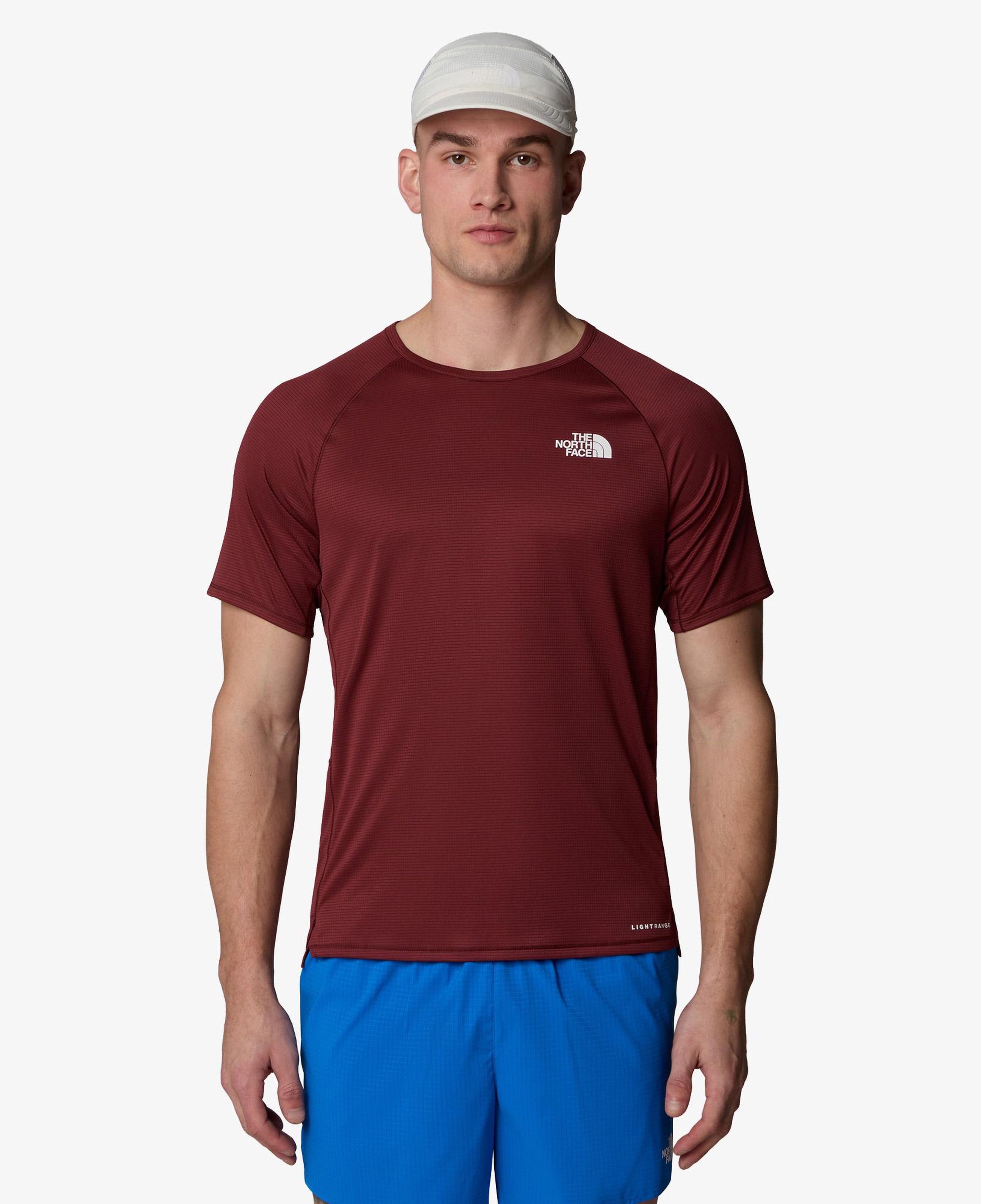 The North Face Sunriser Ss Erkek Bordo T-Shirt