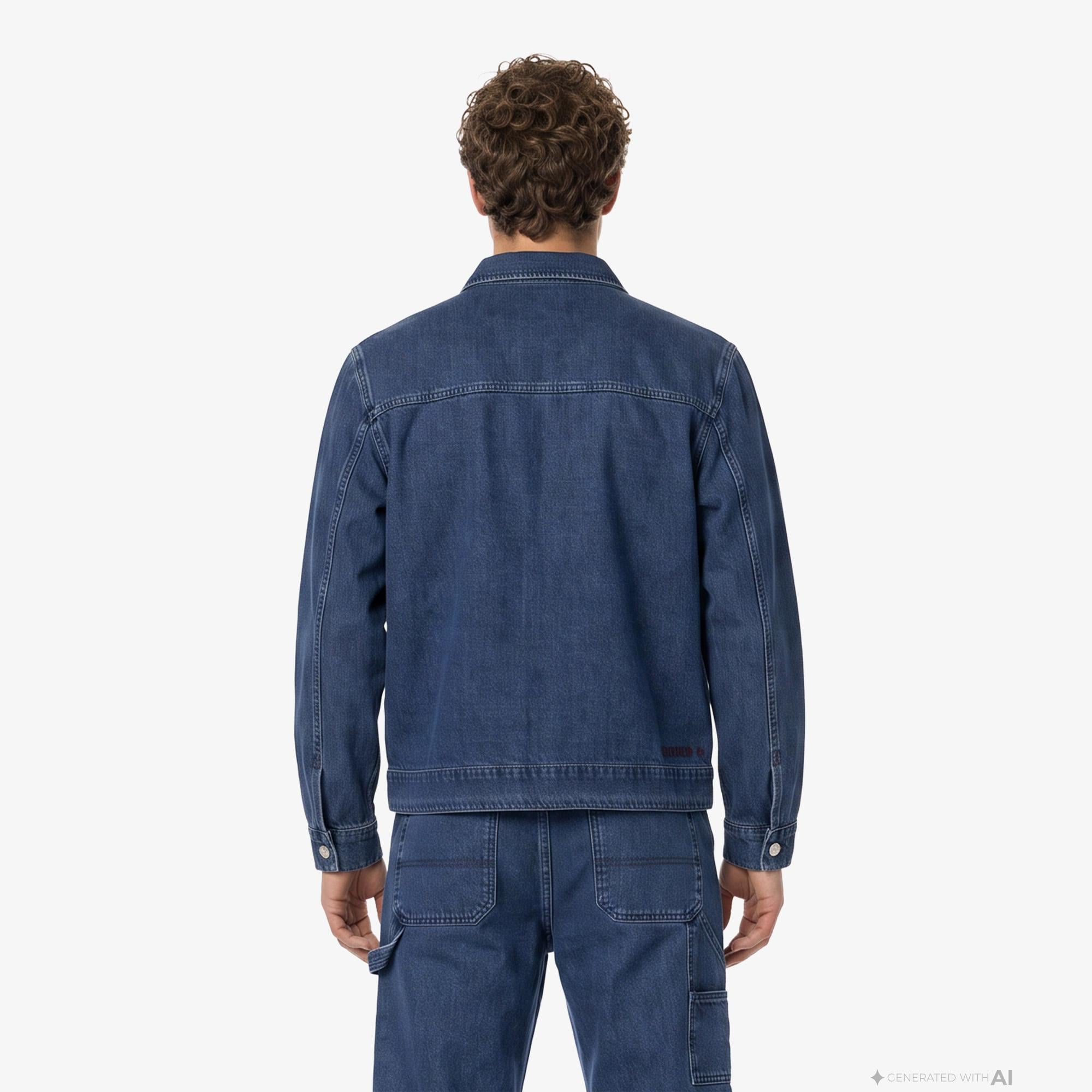 UNITED4 Classic Fit Erkek Mavi Ceket