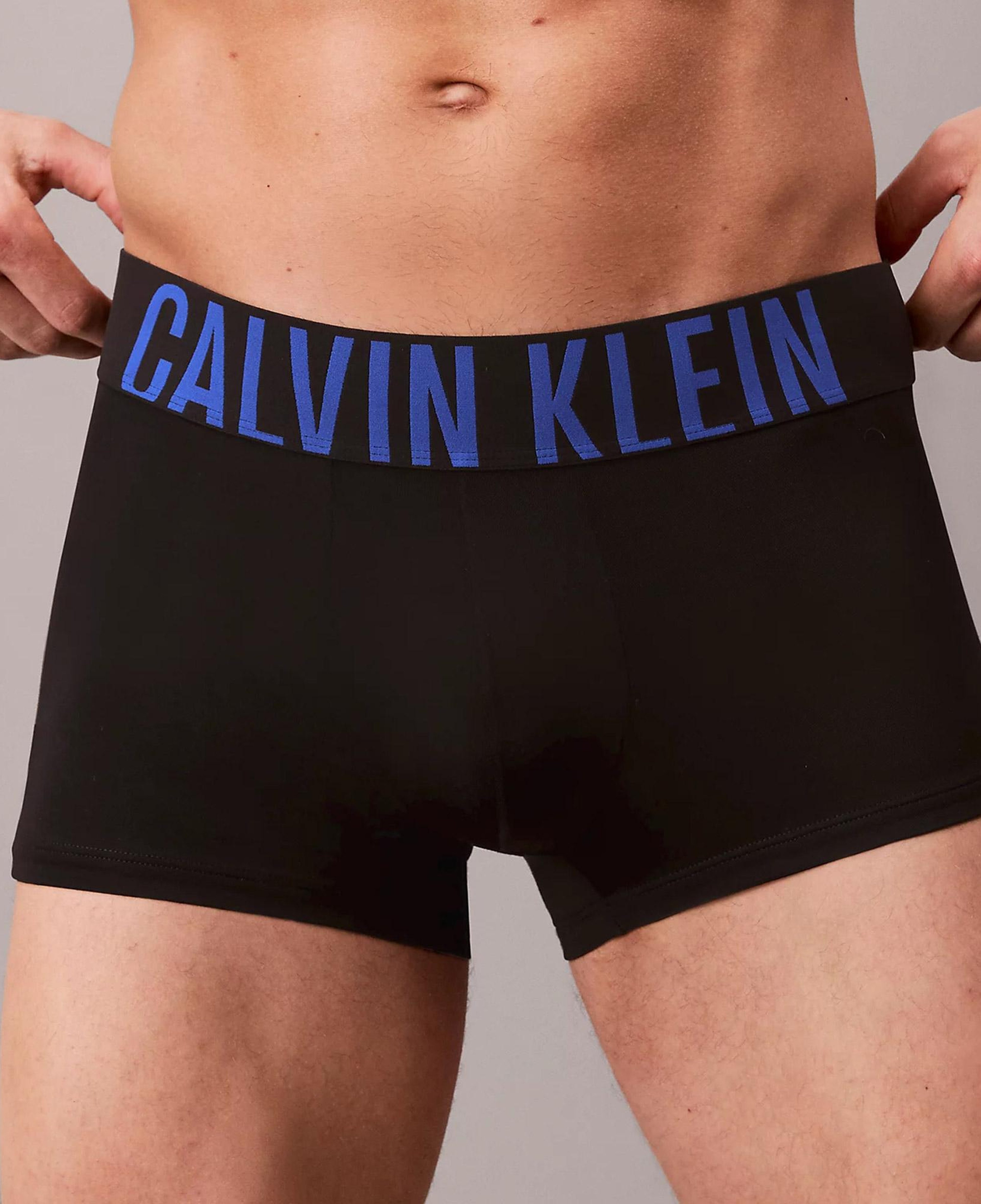 Calvin Klein 3'lü Low Rise Trunk 3'lü Erkek Siyah Boxer