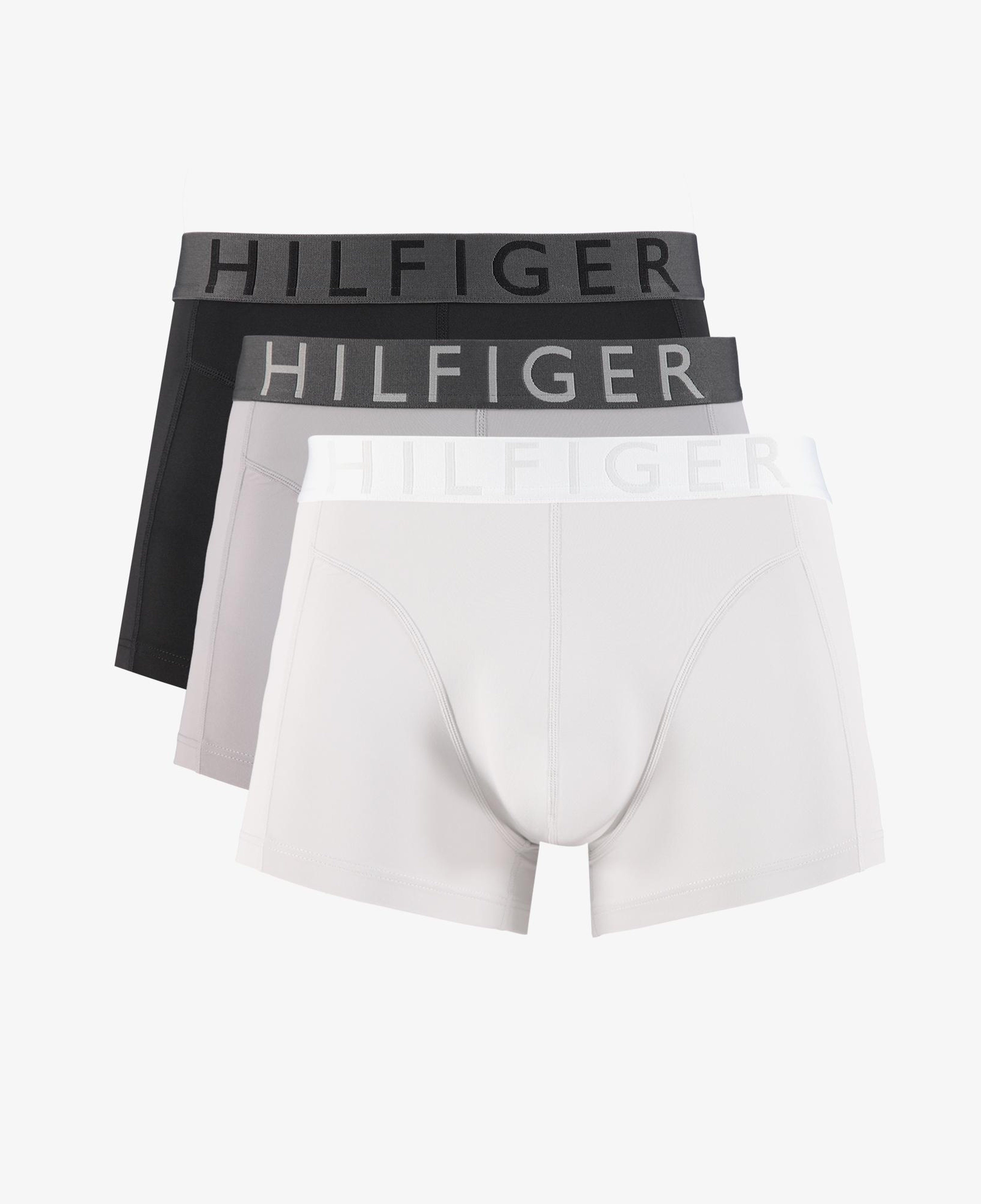 Tommy Hilfiger Bel Lastikli Logolu Erkek Renkli 3'lü Boxer