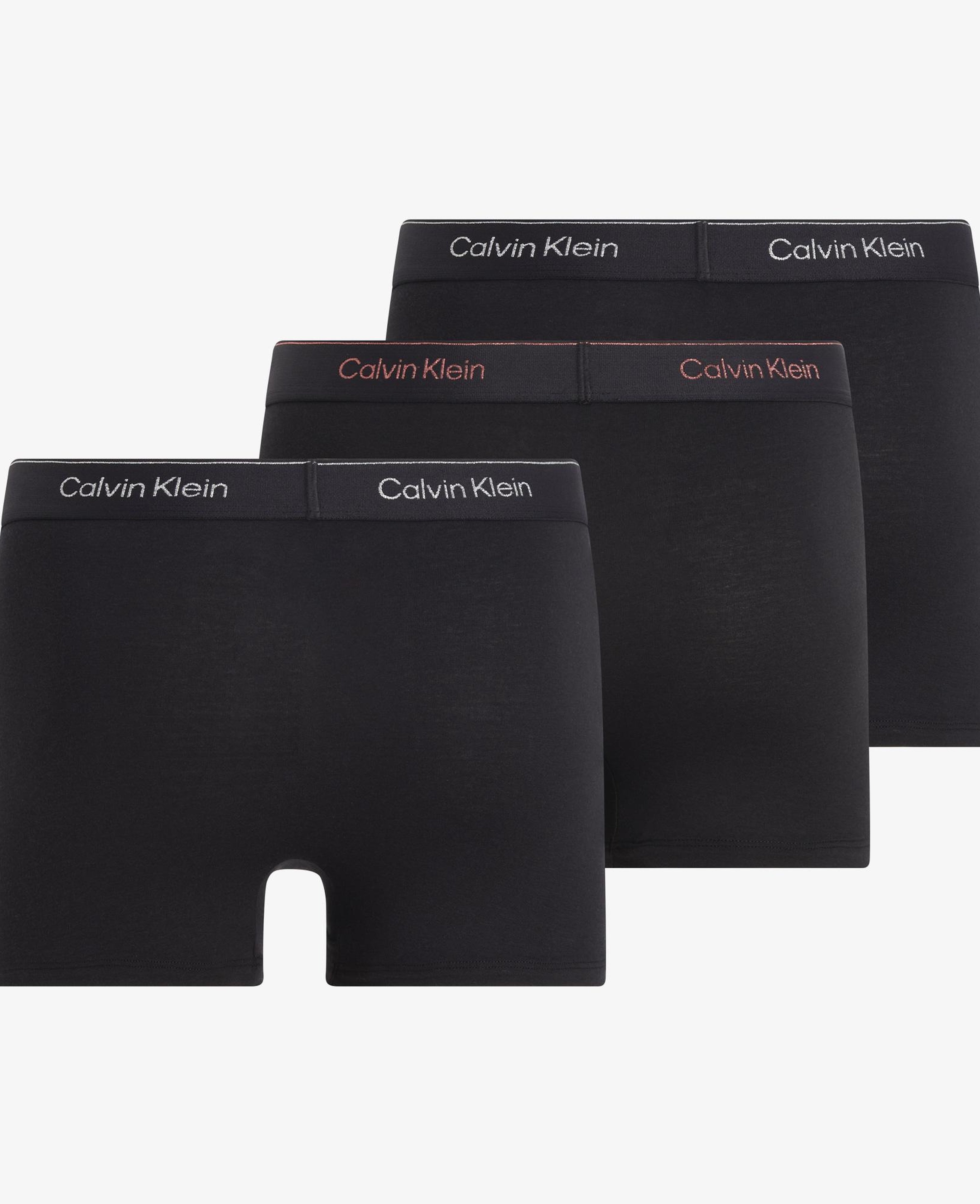 Calvin Klein Low Rise Trunk 3'lü Erkek Siyah Boxer