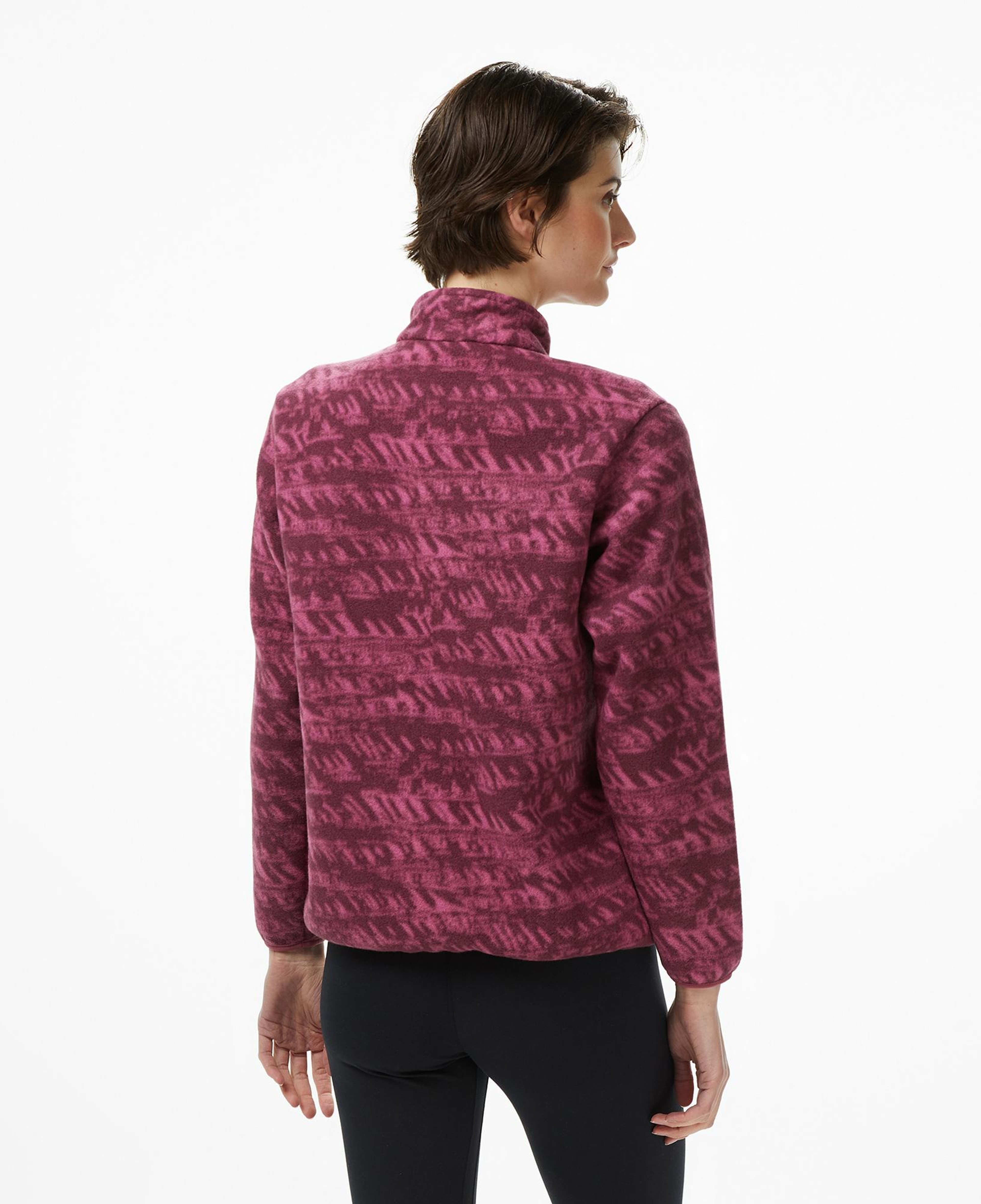 Jack Wolfskin Big Sky Kadın Pembe Outdoor Polar