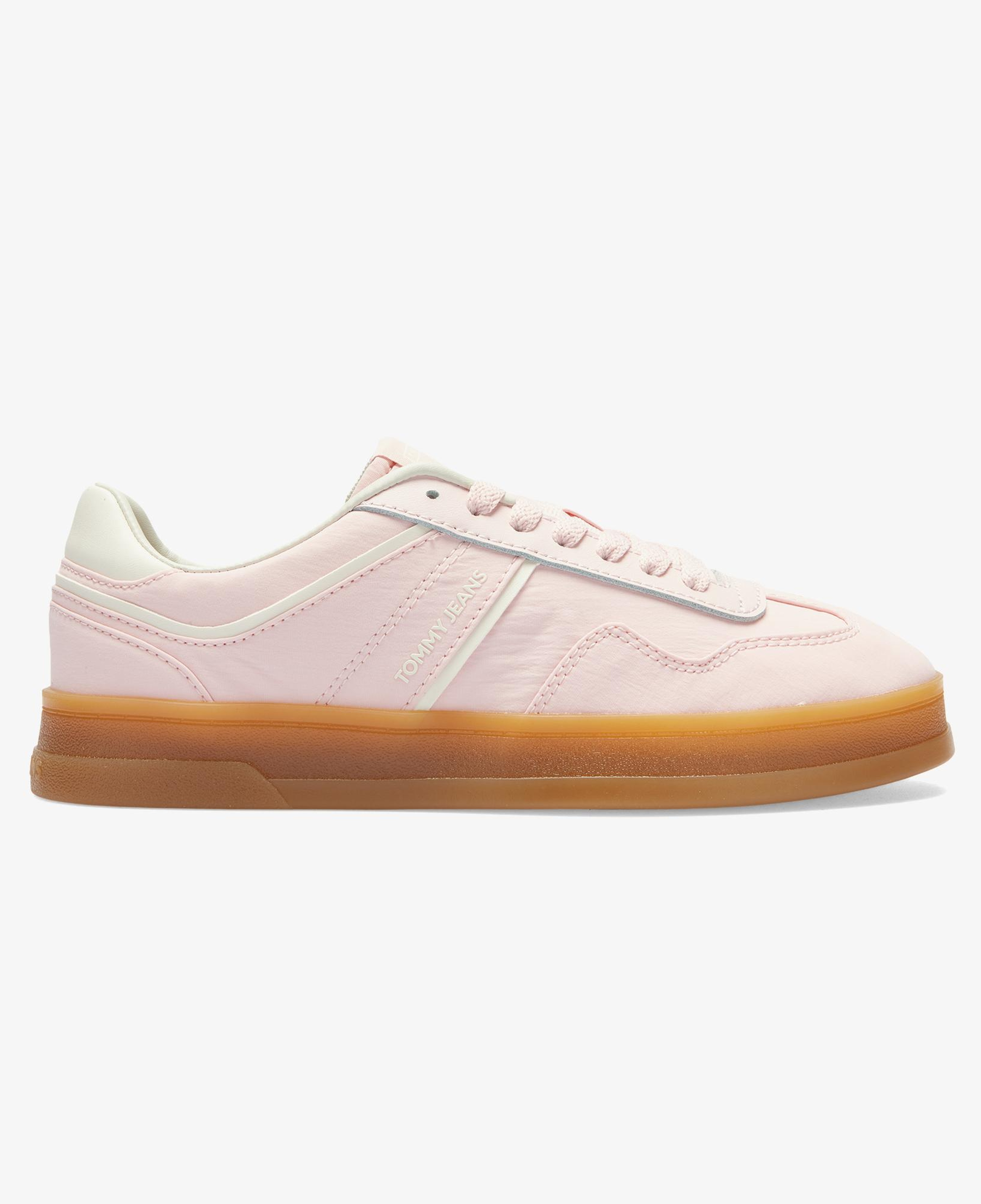 Tommy Hilfiger Greenwich Textile Kadın Pembe Spor Ayakkabı