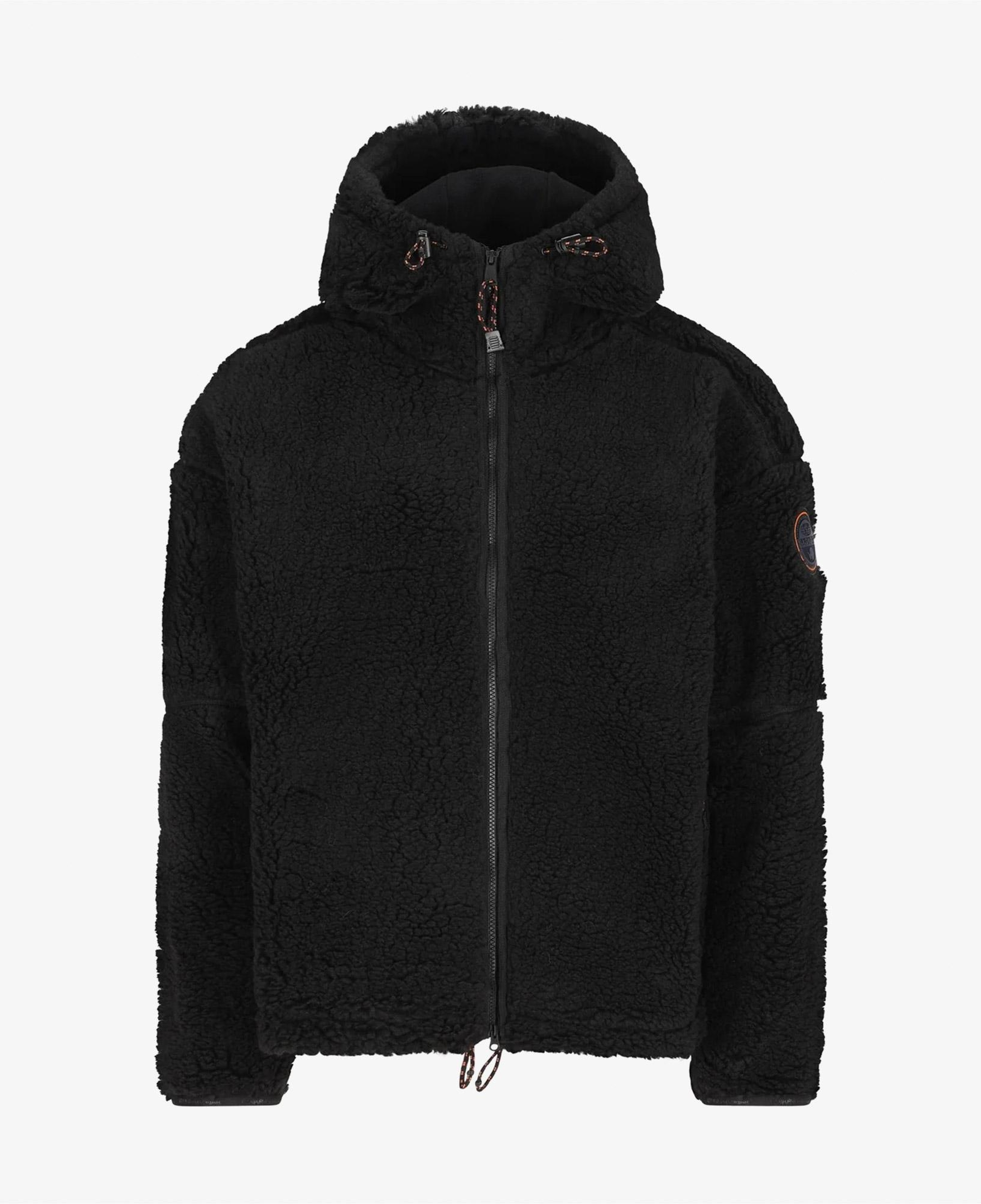 Napapijri T-Tires Fzh Erkek Siyah Polar Ceket