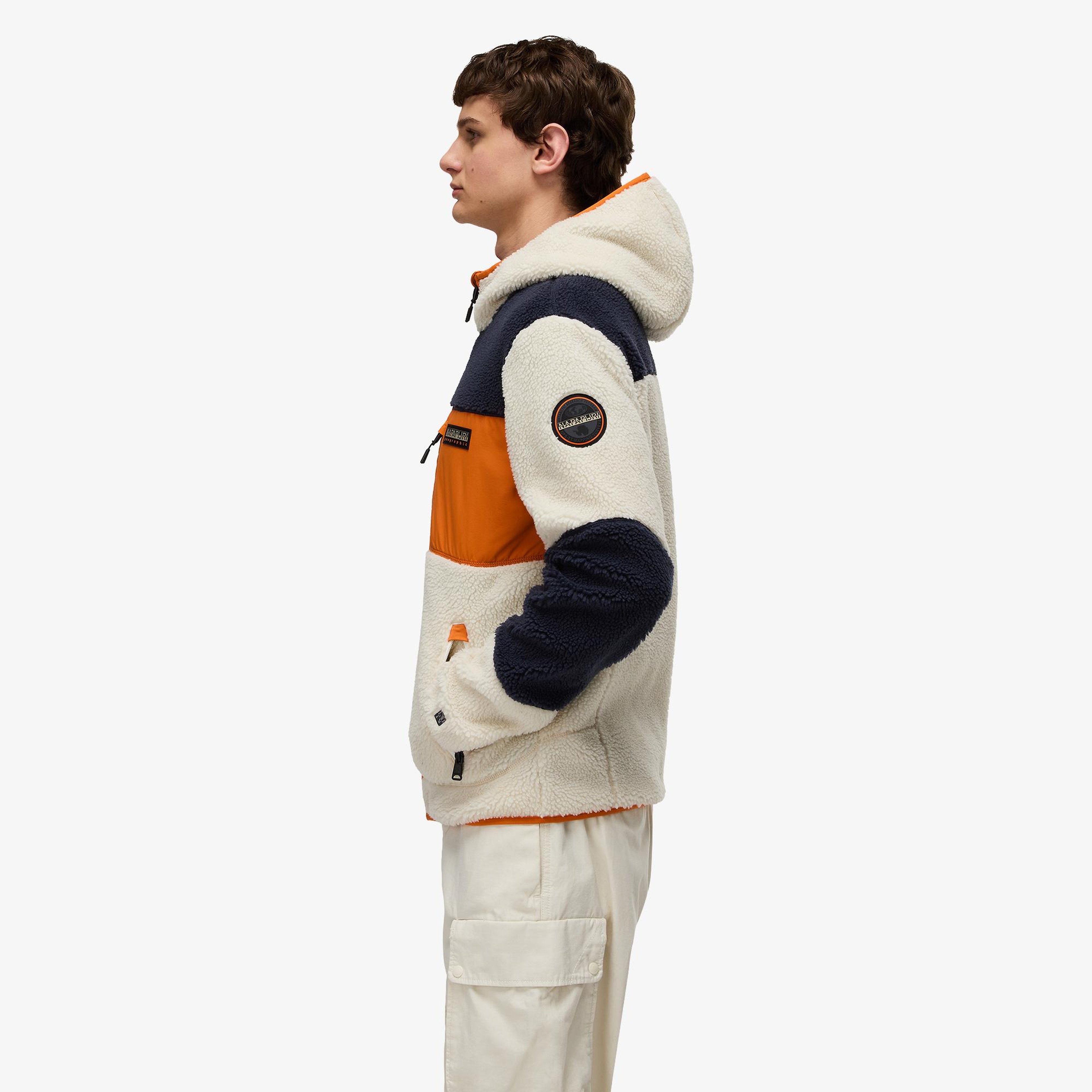 Napapijri Yupik 3 Erkek Krem Polar Ceket