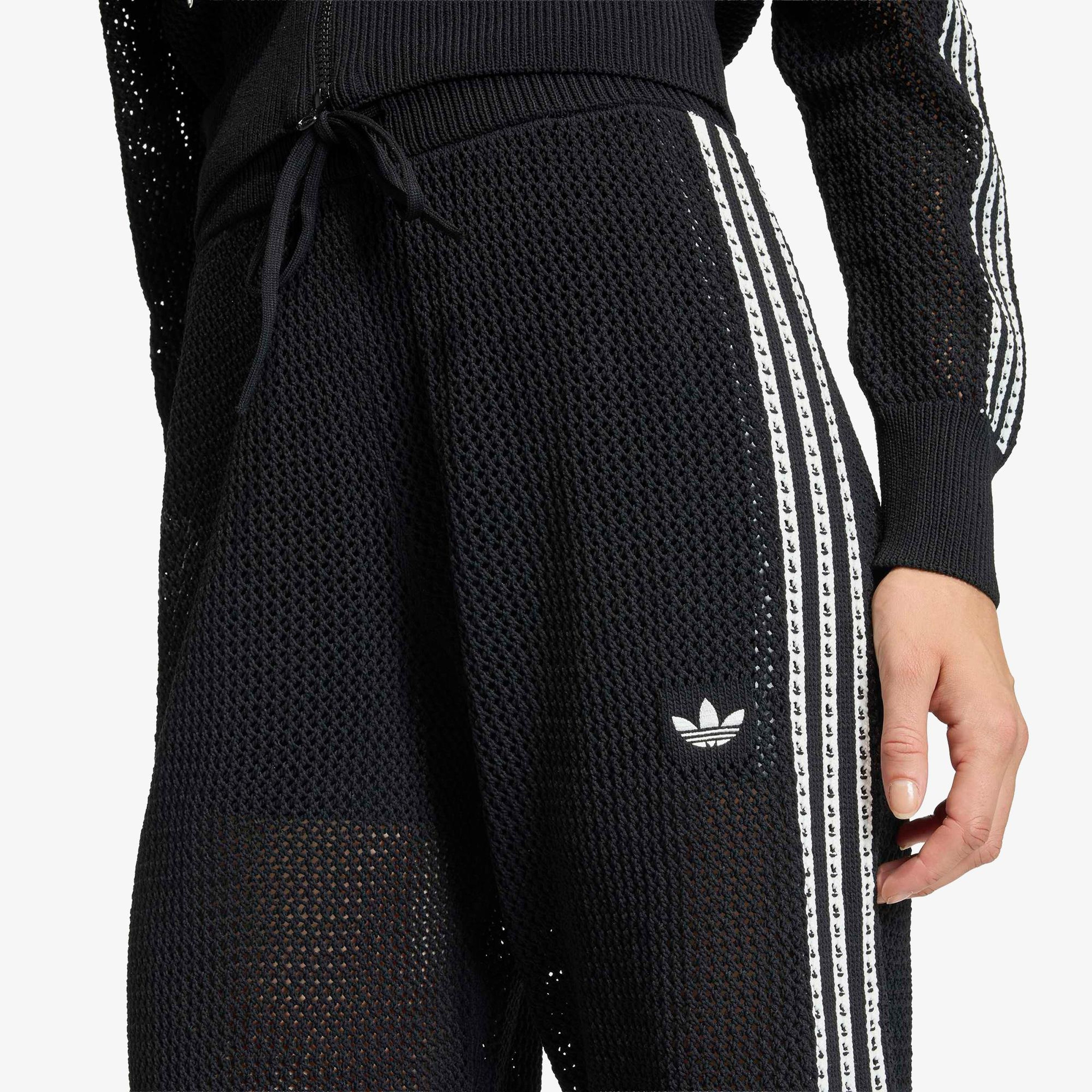 adidas Crochet Tp Kadın Siyah Eşofman Altı