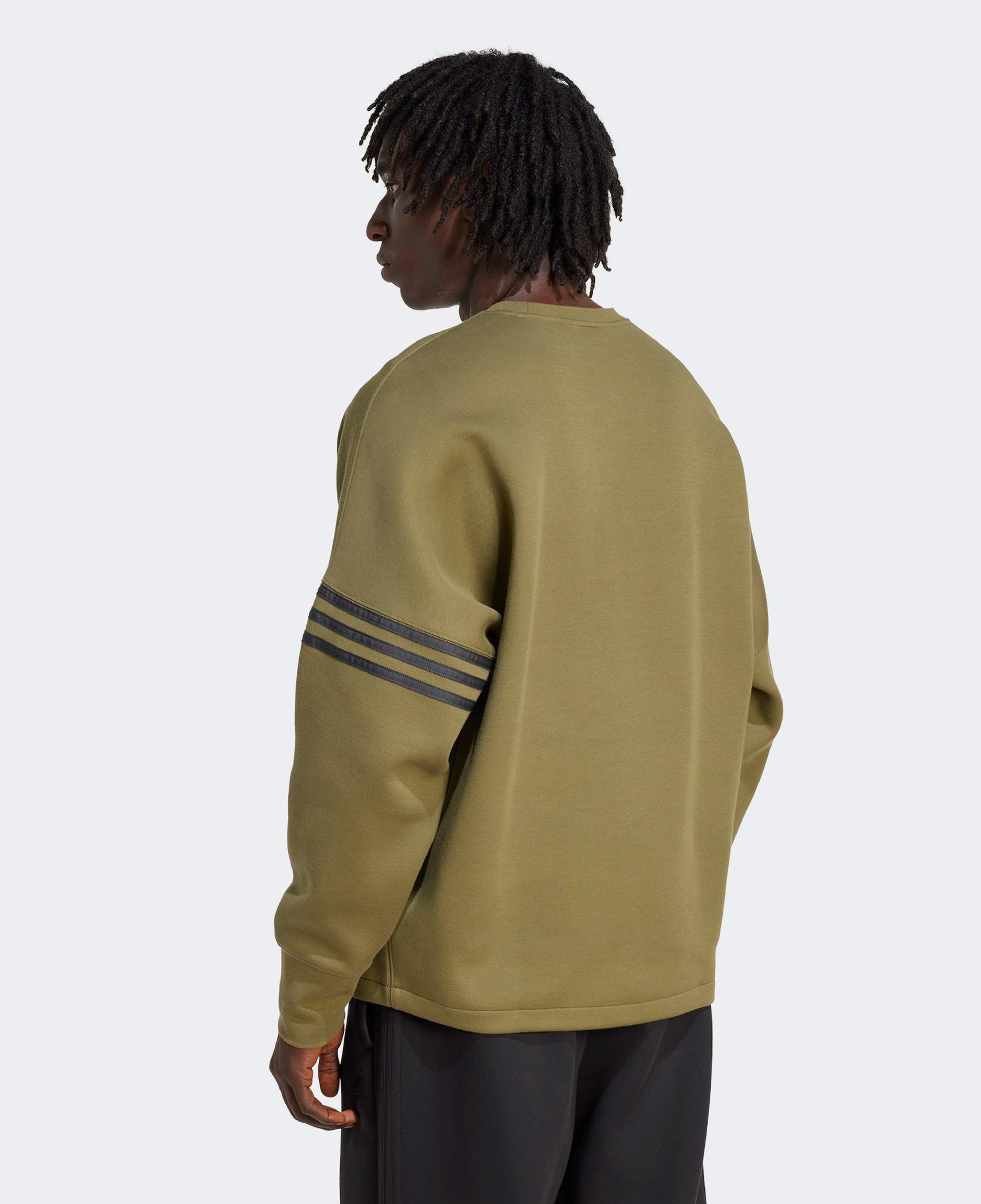 adidas Neuclassics Uzun Kollu Yeşil Erkek Sweatshirt