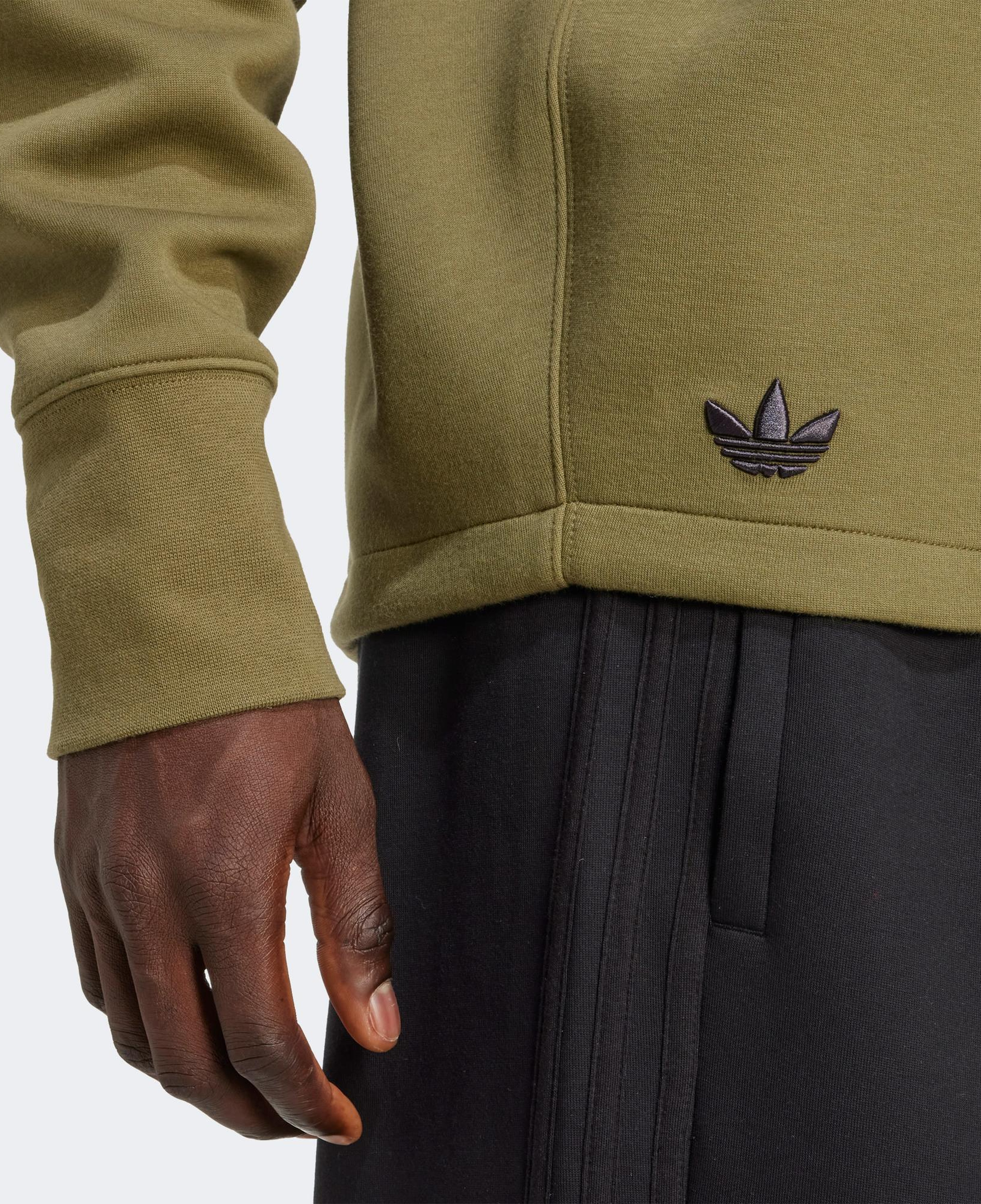 adidas Neuclassics Uzun Kollu Yeşil Erkek Sweatshirt