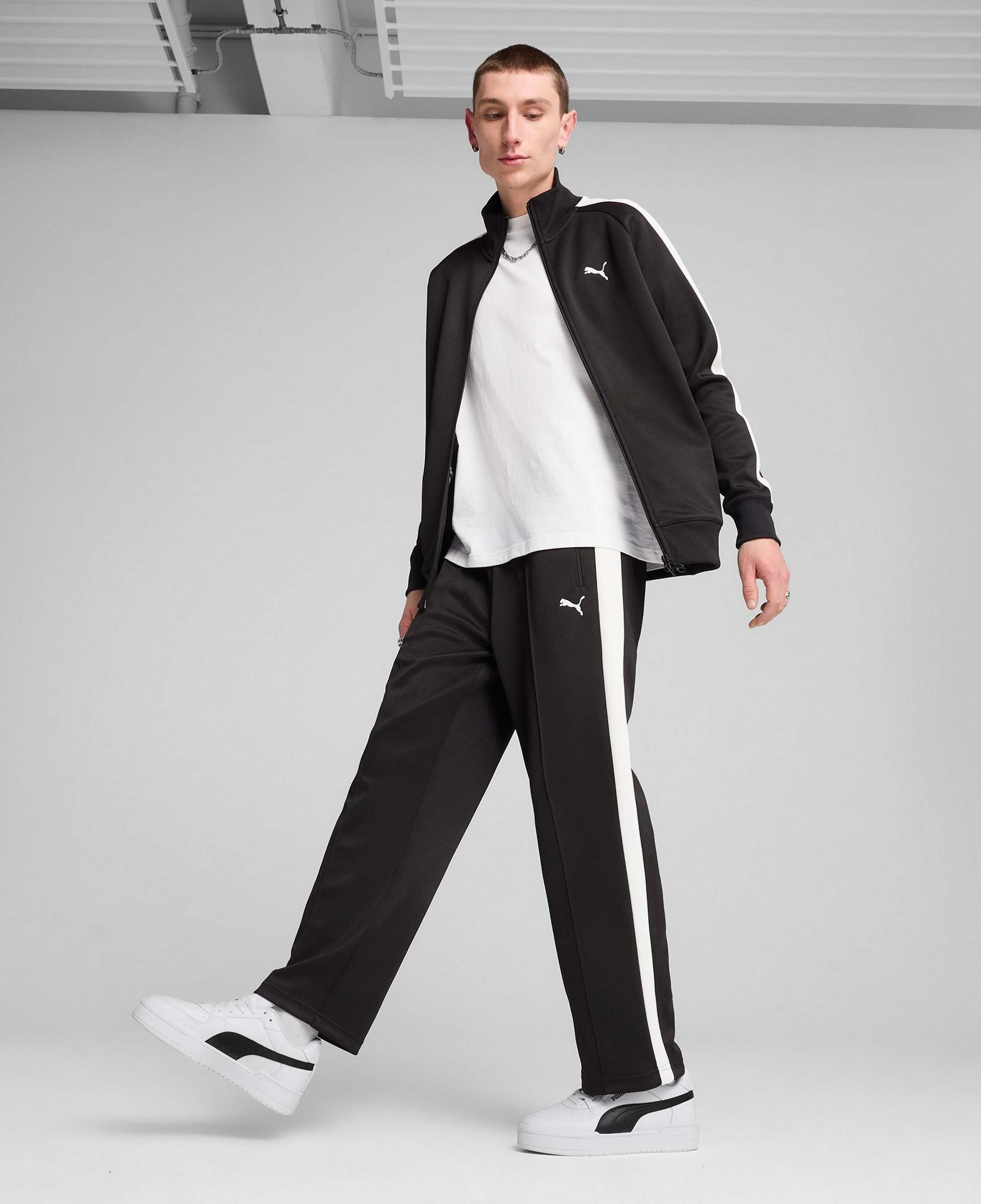Puma T7 Always On Erkek Siyah Eşofman Altı
