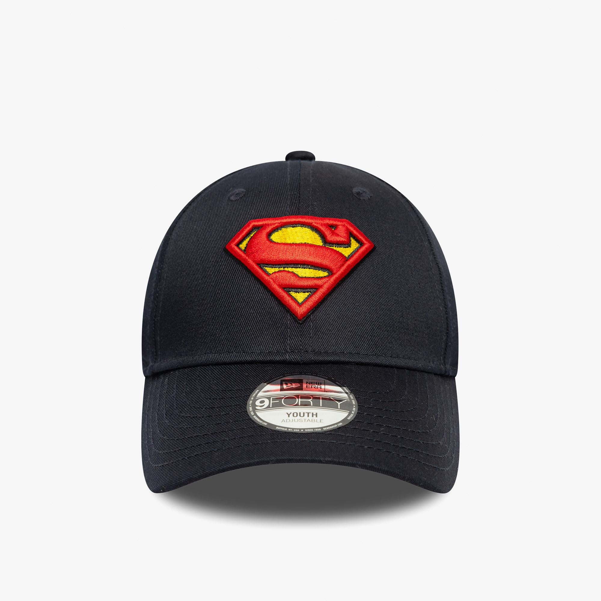 New Era DC Superman Çocuk Siyah Şapka