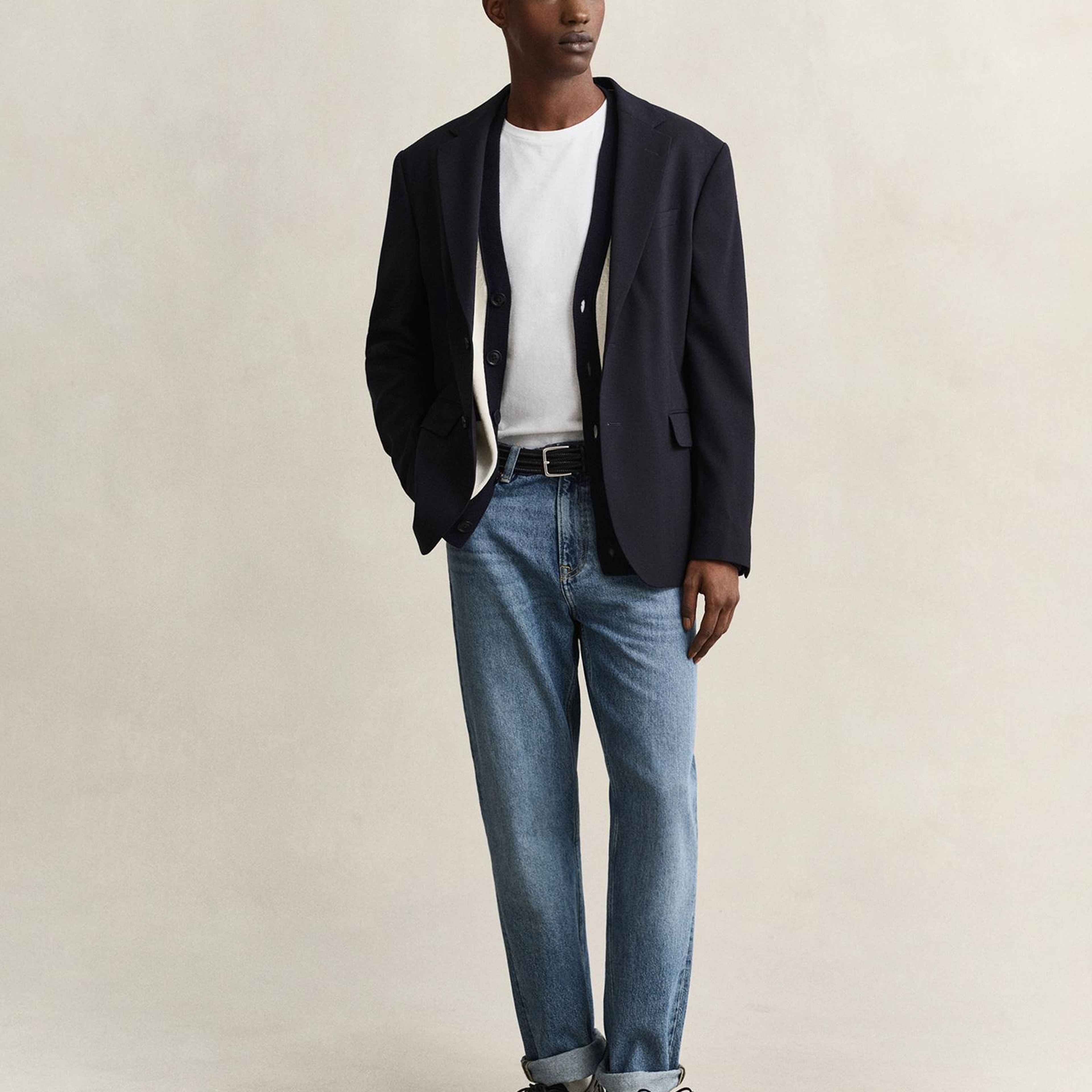 GANT Erkek Beyaz Regular Fit T-Shirt