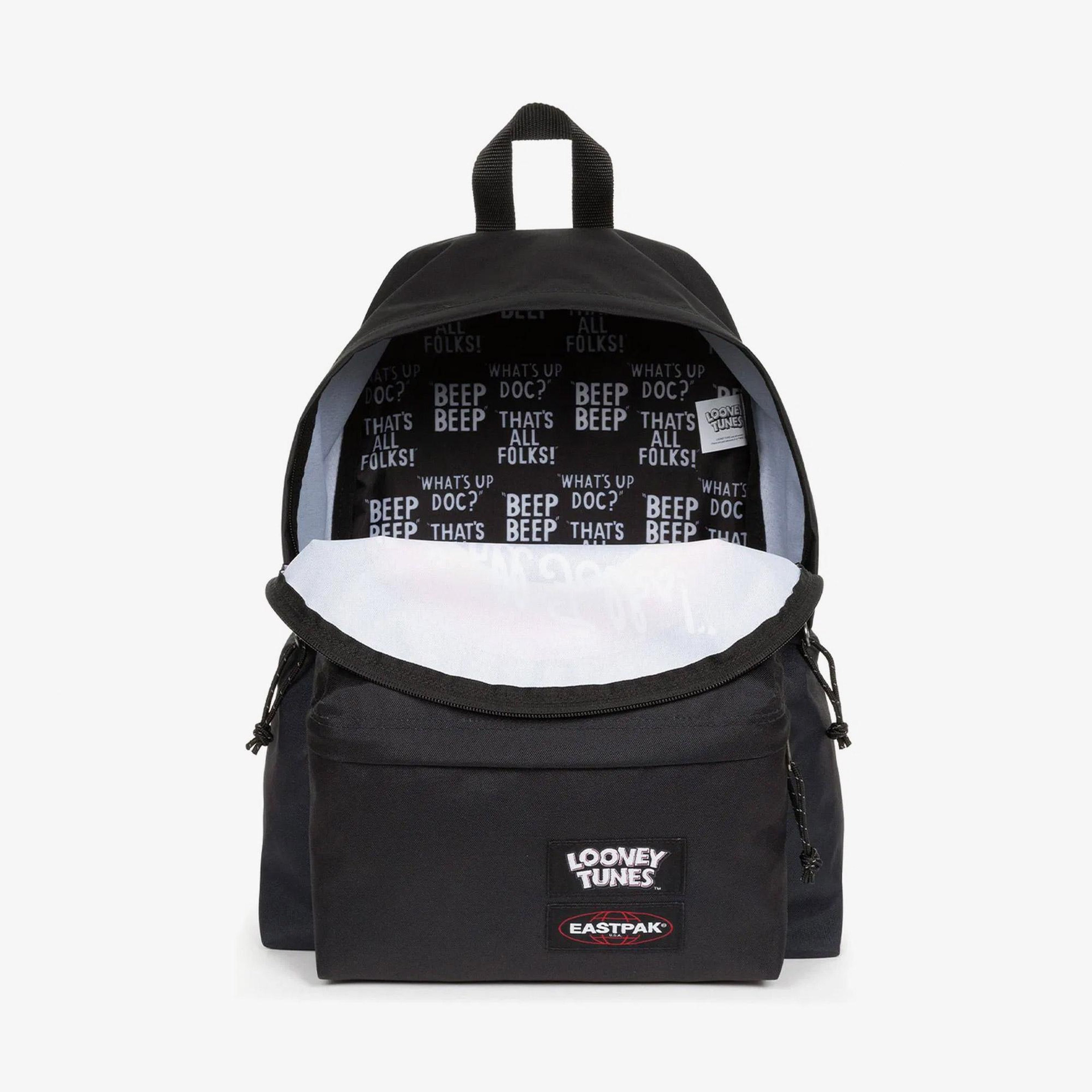 Eastpak Padded Pak'R That's All Folks! Unisex Siyah Sırt Çantası