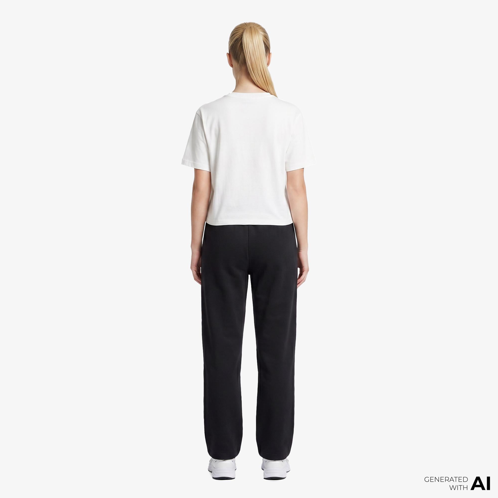 Tommy Hilfiger Tjw H Graphic Sweat Kadın Siyah Eşofman Altı